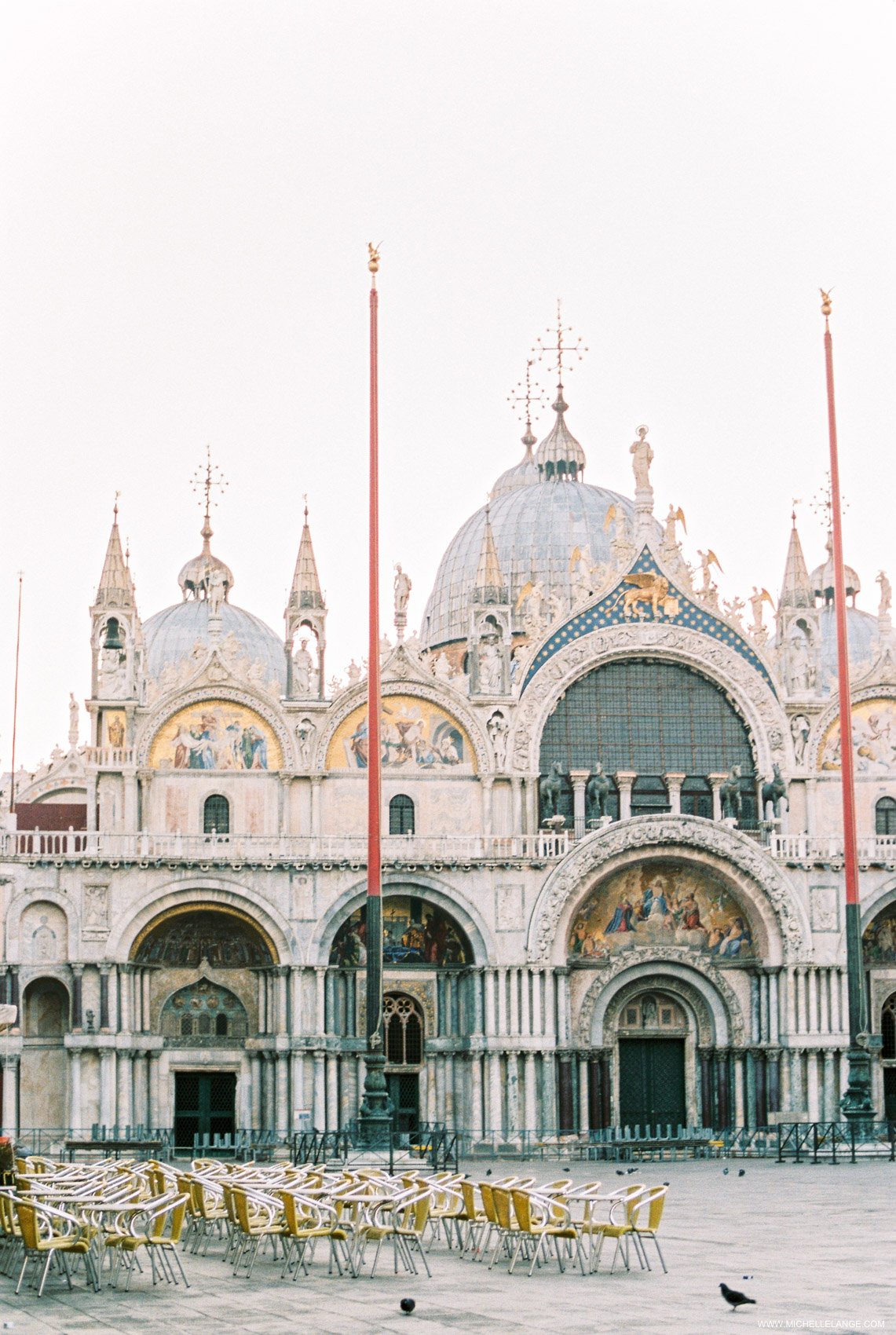 Venice Travel Photography - St. Marks Square at Dawn