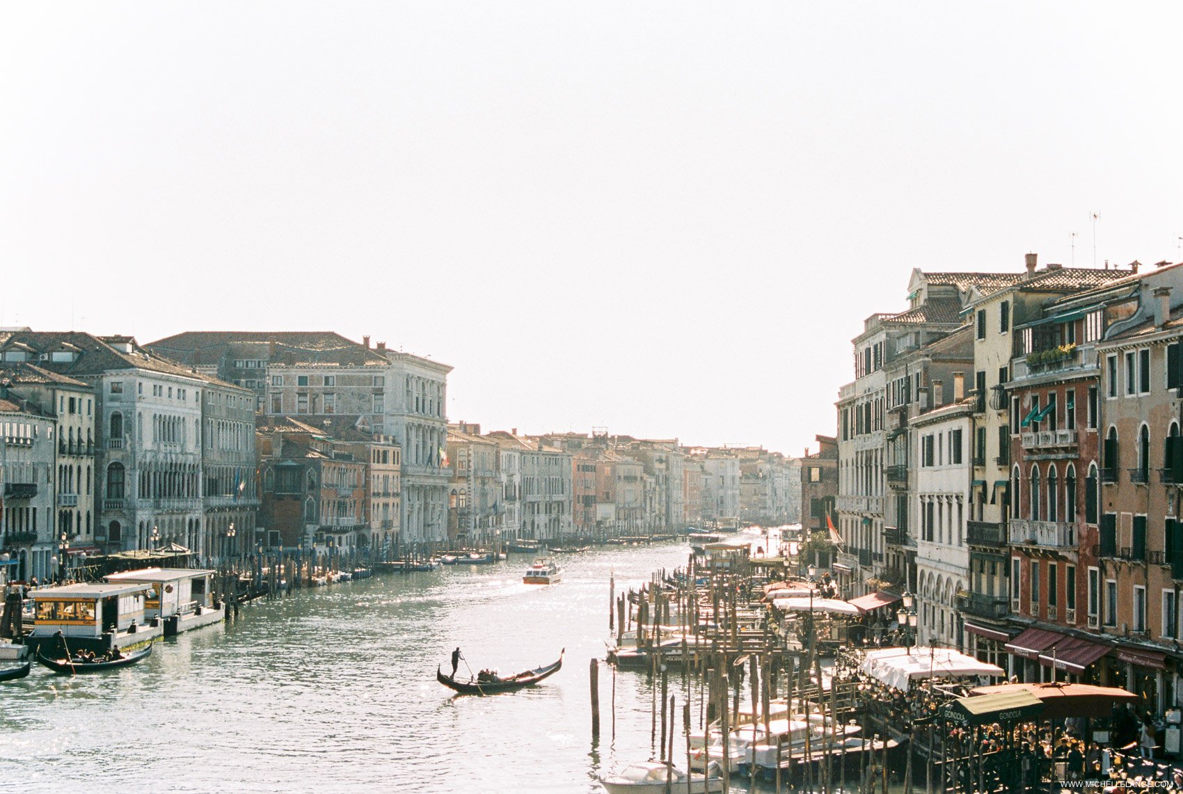 Venice Travel Photography - Grand Canal at Sunset