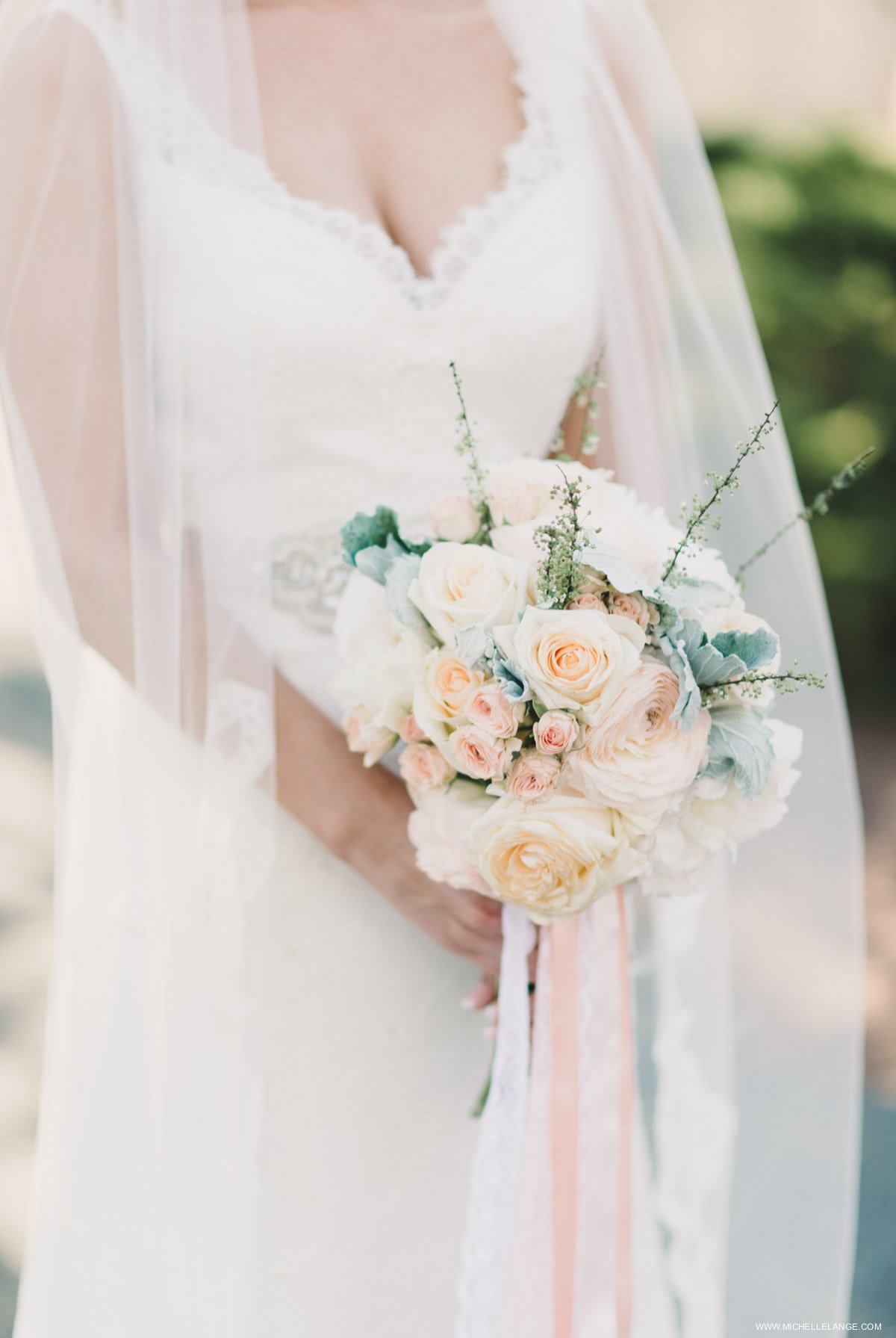 Romantic Pastel Military New Jersey Wedding