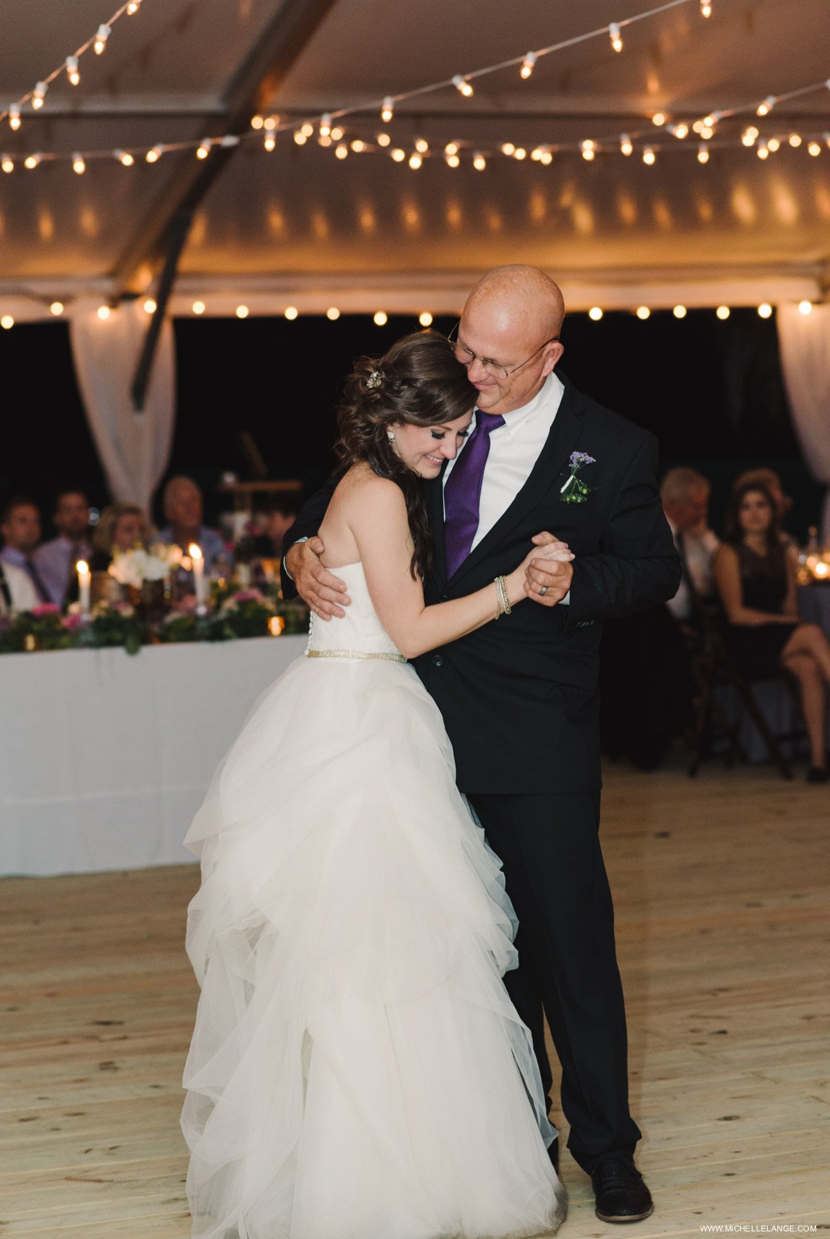 Tented Father Daughter Dance Charleston Runnymede Plantation Wedding