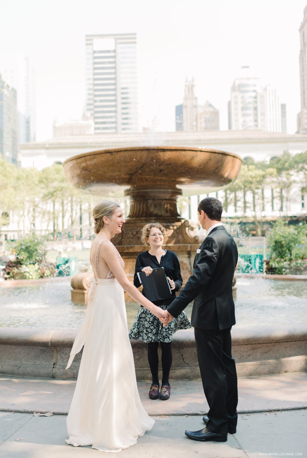 NYC Bryant Park Elopement Photographer