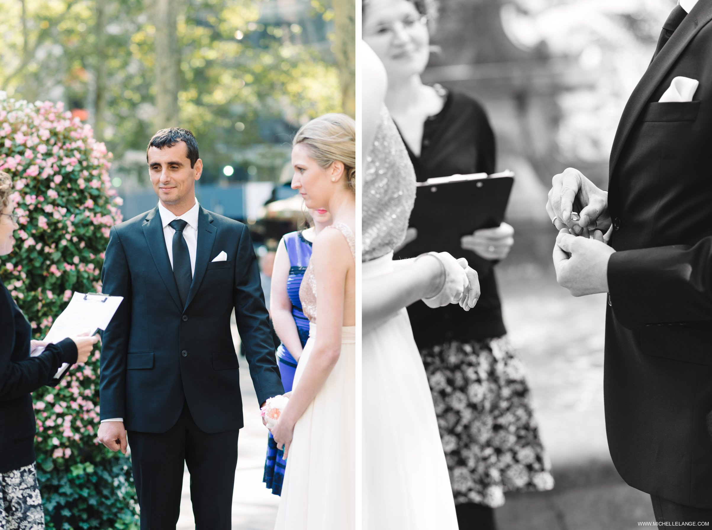 NYC Bryant Park Elopement Photographer