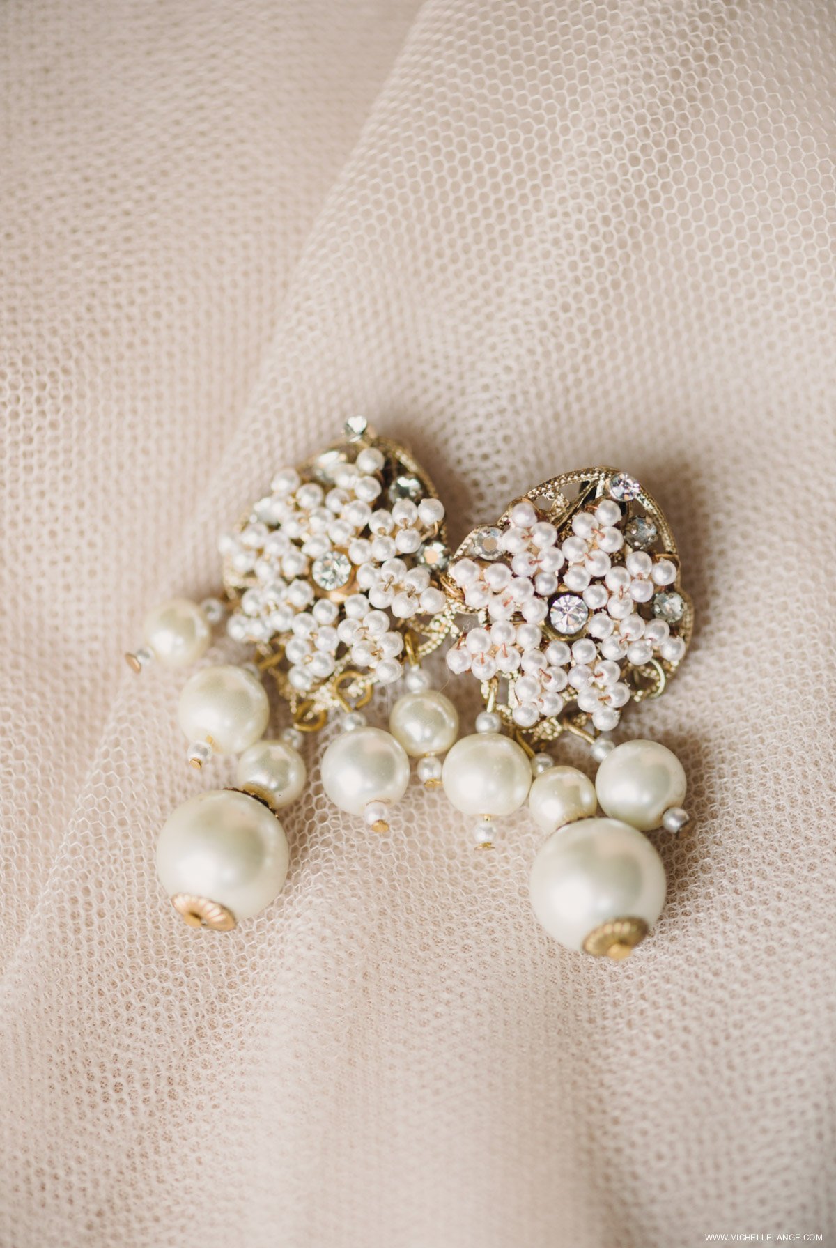 Vintage Earring NJ Wedding Photographer