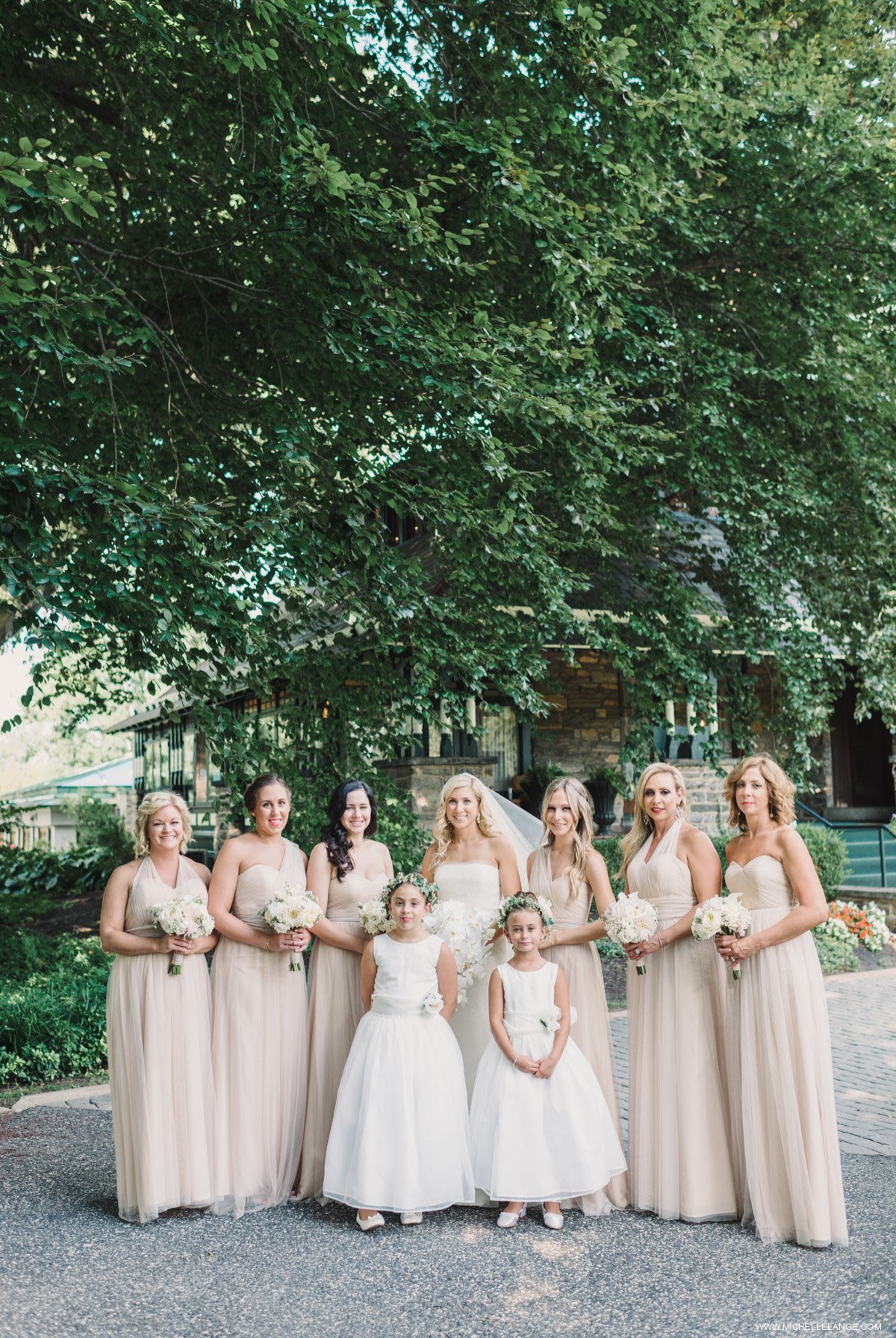 Jenny Yoo Champagne Bridesmaids Wedding Photographer