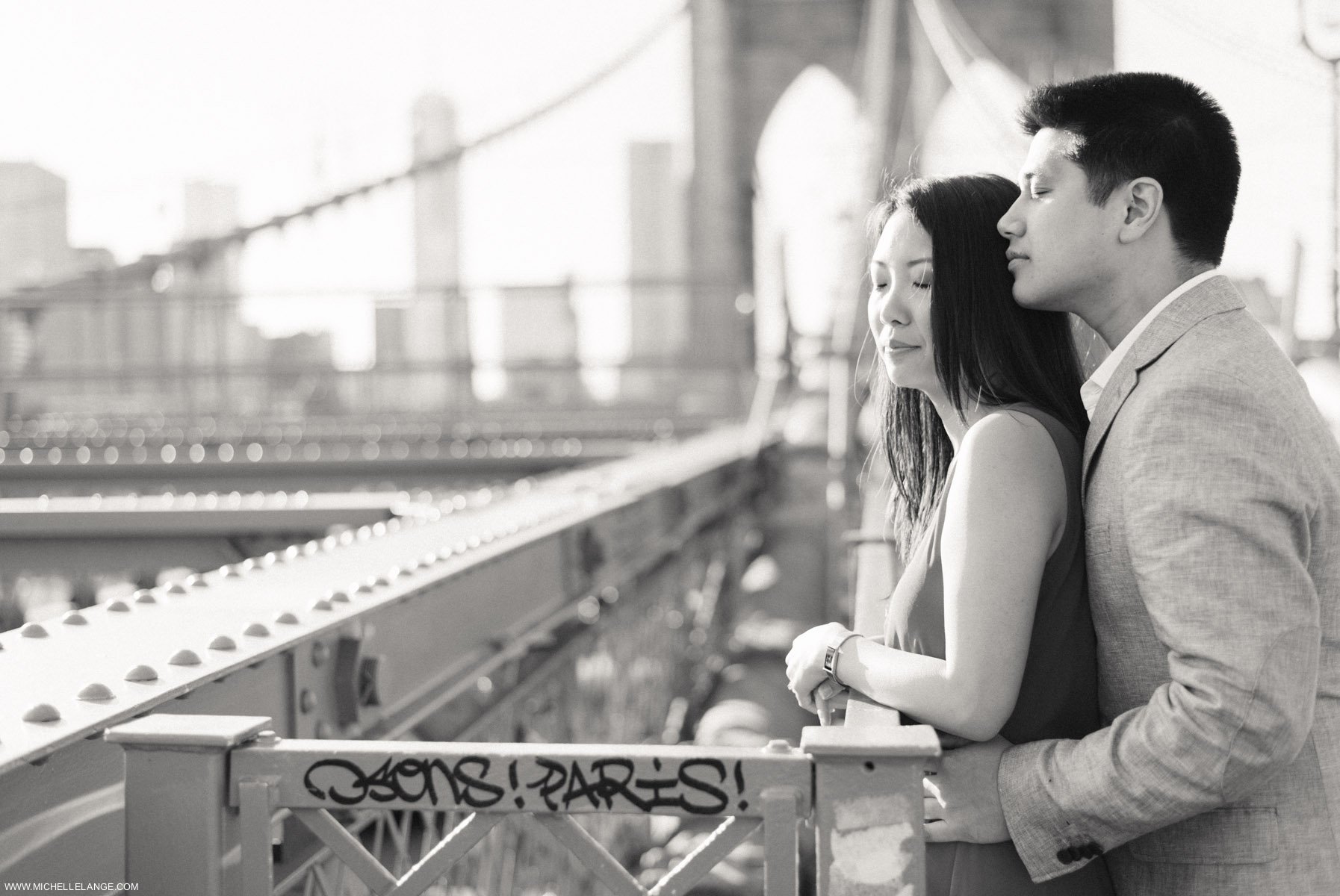 Brooklyn Bridge Engagement Photographer