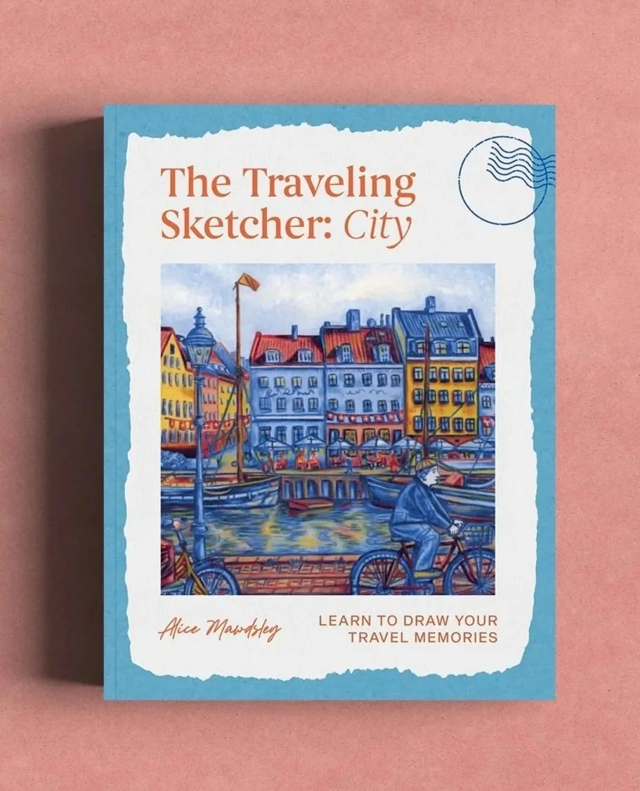 The Traveling Sketcher: City - My Debut Book