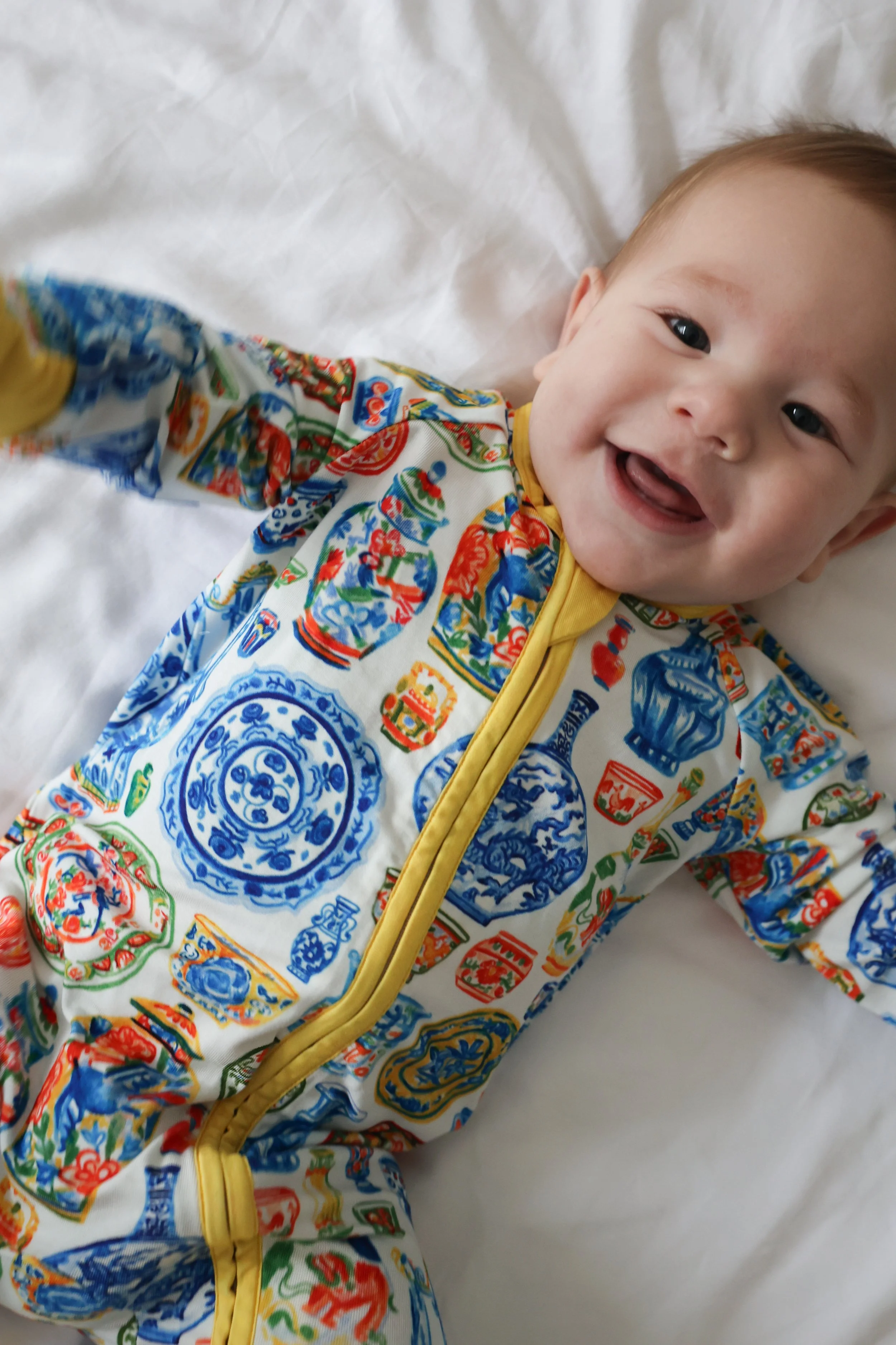 Zipster - Ceramics Limited Edition Babygrow