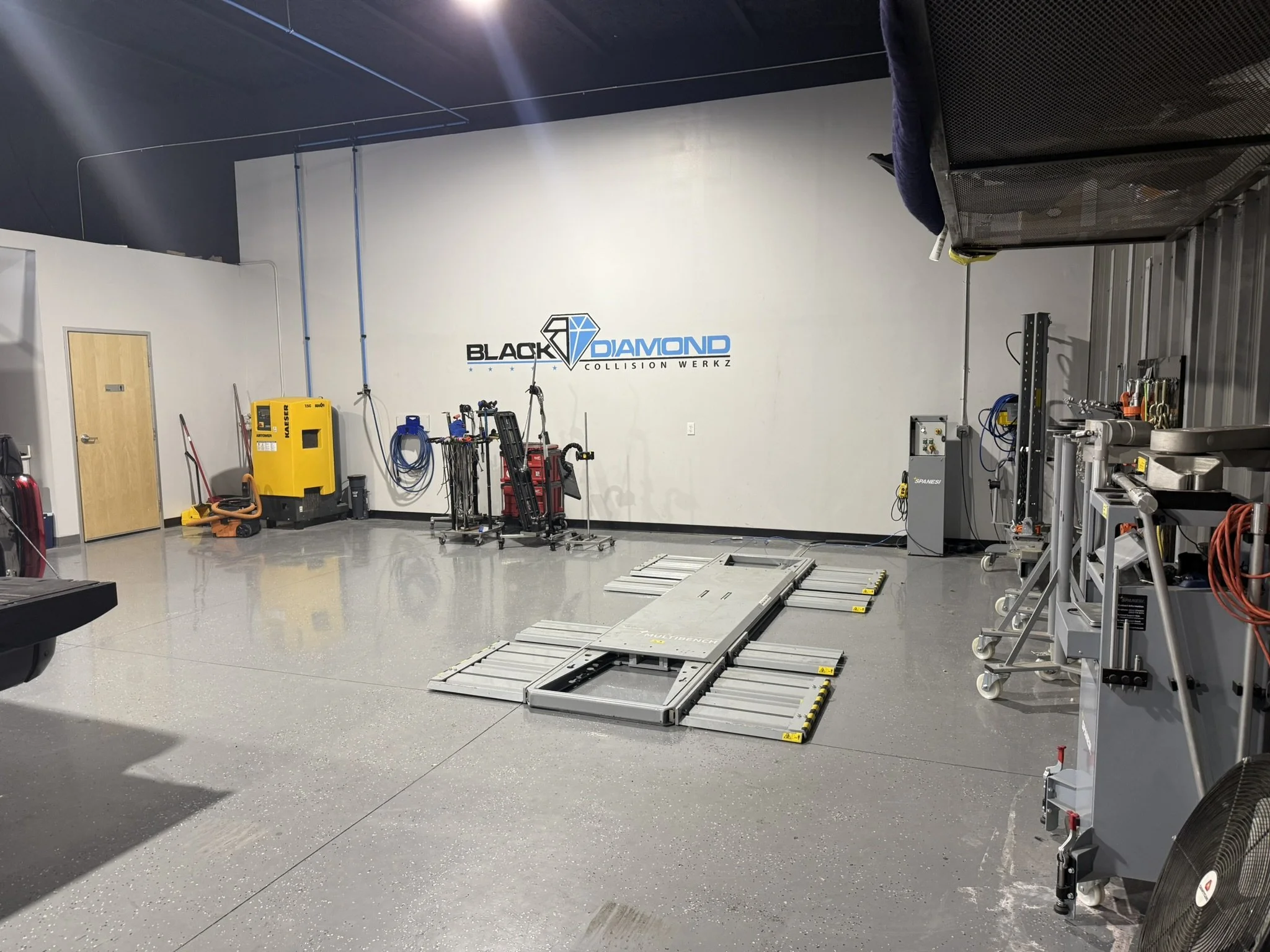 Collision damage repair at Black Diamond in Liberty Hill TX