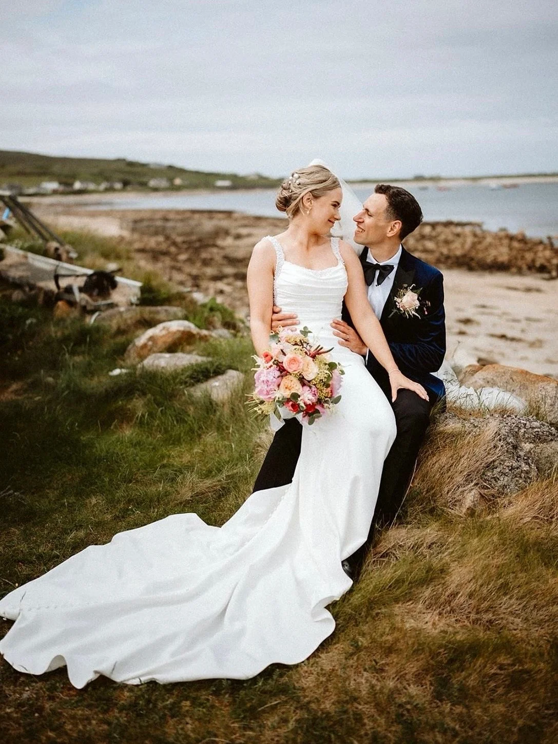 The biggest congratulations to our lovely bride Leigh-Ann and her husband Matt on their beautiful wedding day at @erriscoast_hotel 🤍

Leigh-Ann, you looked absolutely incredible that dress was perfect for you and your big day! We can&rsquo;t get ove