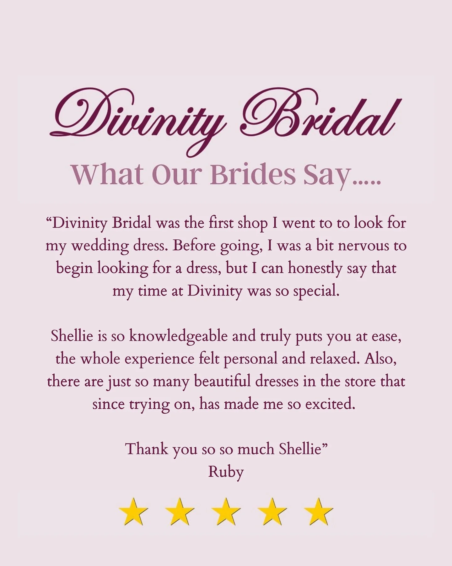 When the very first stop ends up being the one 🤍
Ruby came in feeling a little nervous to start the dress journey&hellip; and left excited &amp; confident!

That&rsquo;s exactly what we want for every bride who walks through our door... a relaxed, p