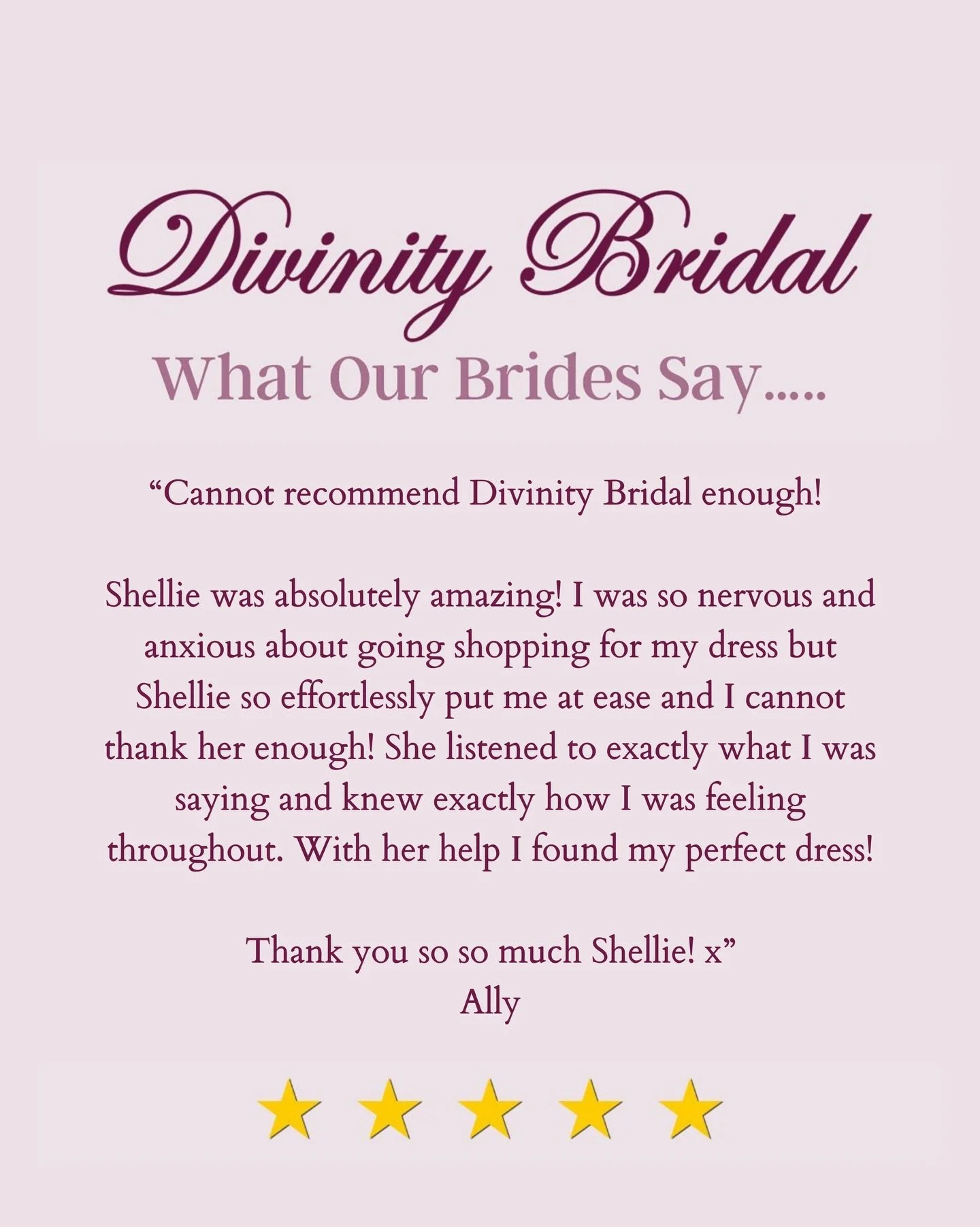 Brides, if wedding dress shopping feels a little nerve-wracking, this one&rsquo;s for you 🤍✨

Ally came in feeling anxious and left with her dream dress and the biggest smile! She loved how at ease she felt and how truly listened to she was througho