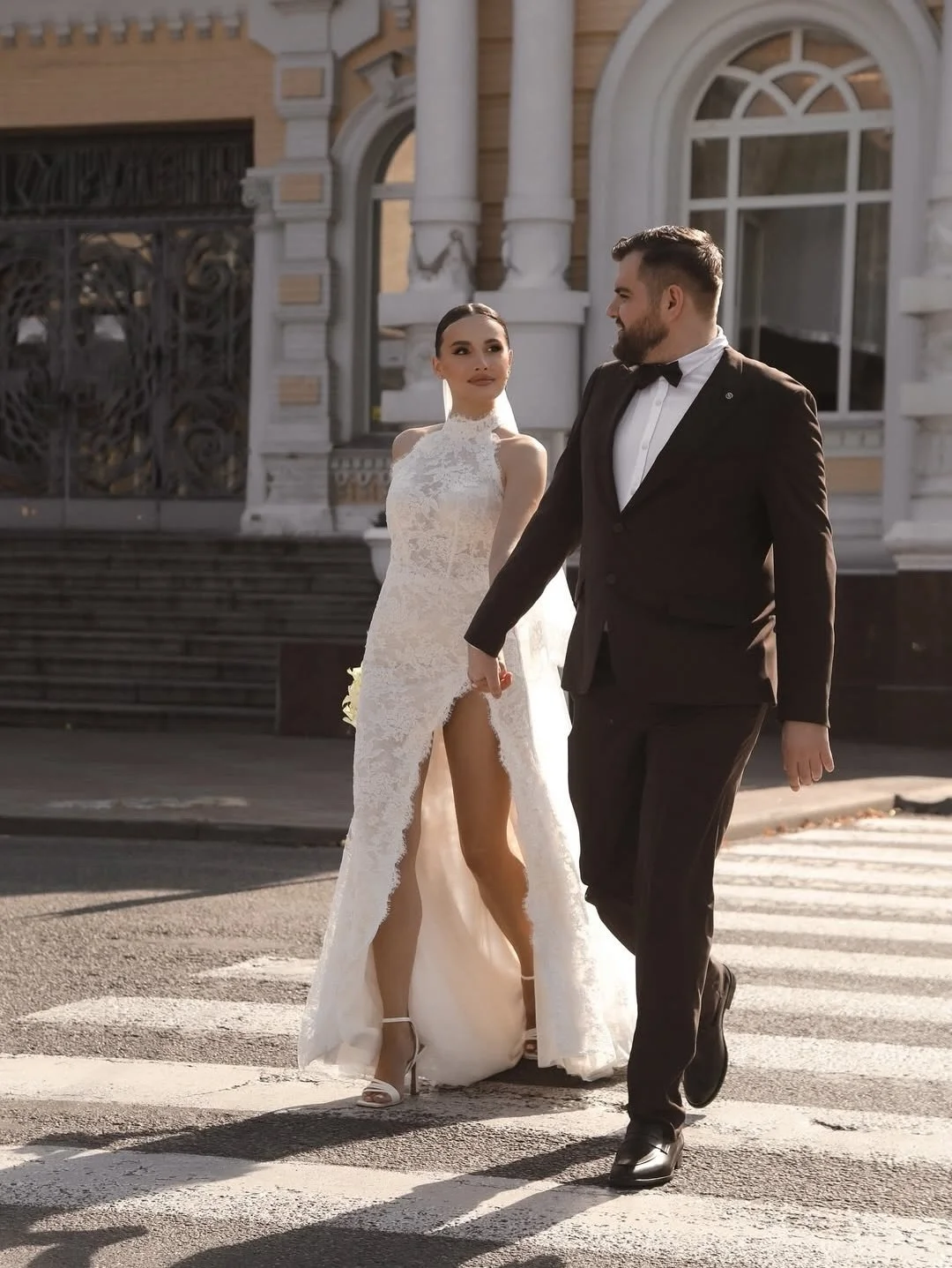 The gorgeous Jovienne gown 🤍✨

The lace halter moment. The daring split. The perfect mix of elegant + modern&hellip; she&rsquo;s that dress we can&rsquo;t stop thinking about!

If you&rsquo;re a bride who loves romance with a fashion-forward edge, y