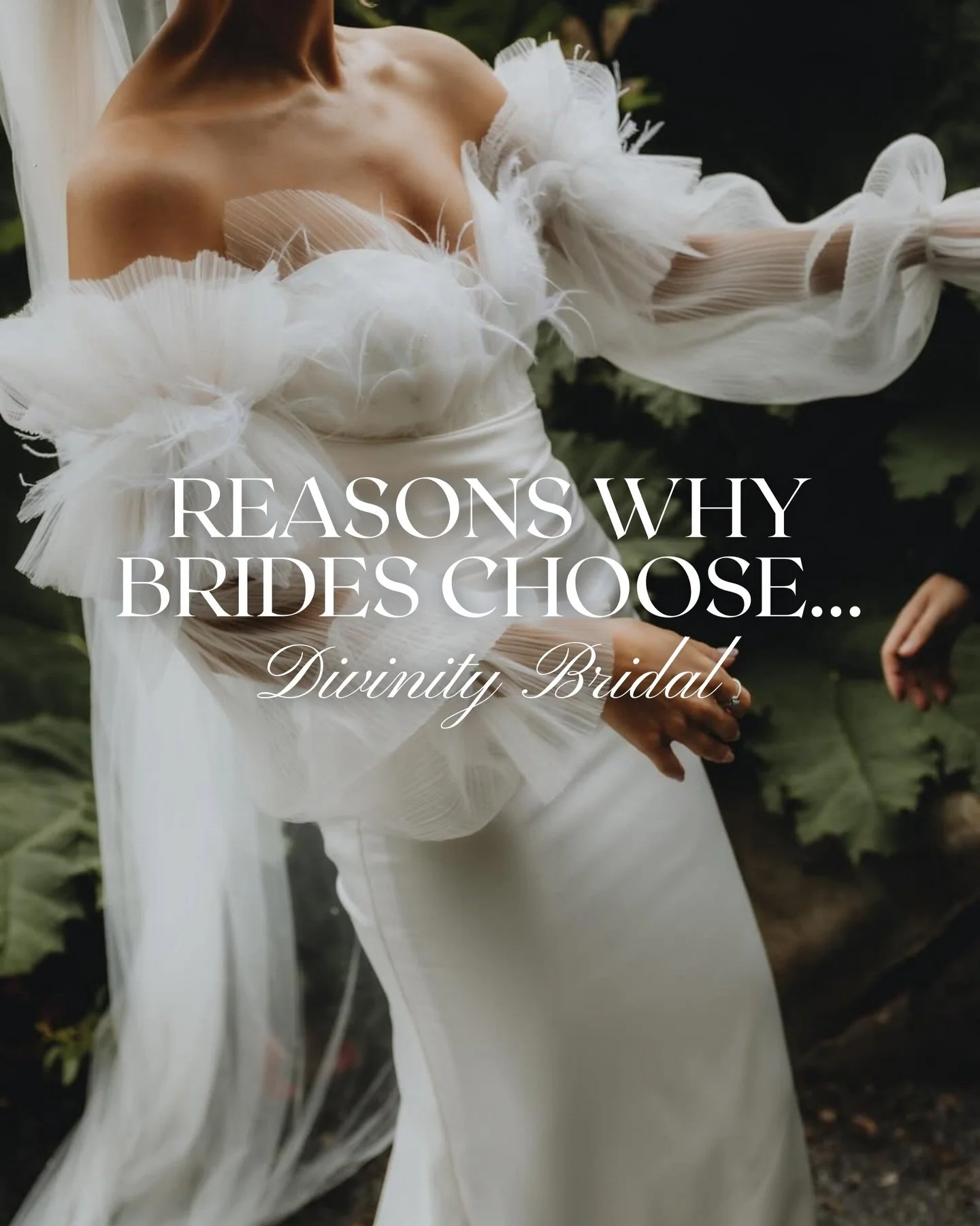 Why brides choose us 🤍

It&rsquo;s never just about the dresses&hellip; it&rsquo;s about how the whole experience feels from the moment you walk in.

From expert styling and a carefully curated collection to genuinely personal appointments and suppo