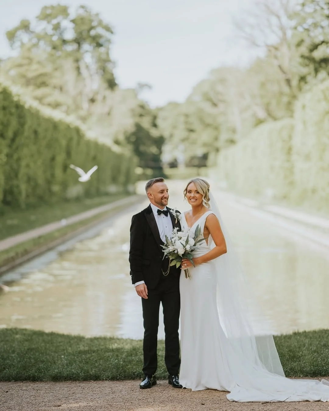Sarah &amp; James 💌

The biggest congratulations to our gorgeous bride Sarah, you looked absolutely stunning 🥹 everything about your day (and your dress!) was just perfect!! 

We loved being part of your journey and helping you find the one! 🤍

We