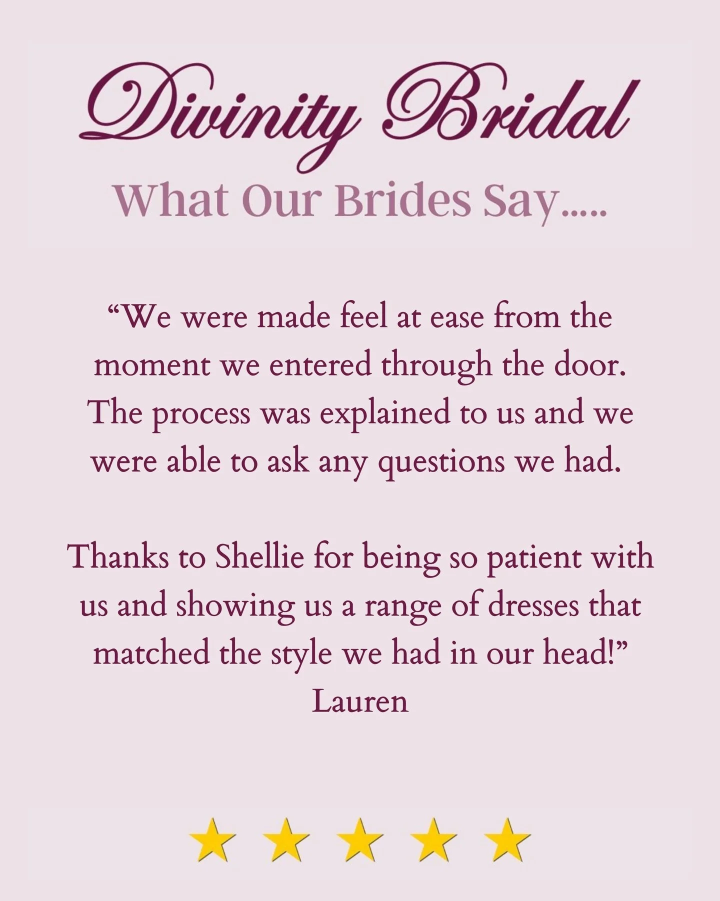 From the moment you walk through our doors, our focus is making you feel completely at ease&hellip; taking our time, answering every question, and really getting to know the vision you have in your head!

Shellie&rsquo;s patience, experience, and eye