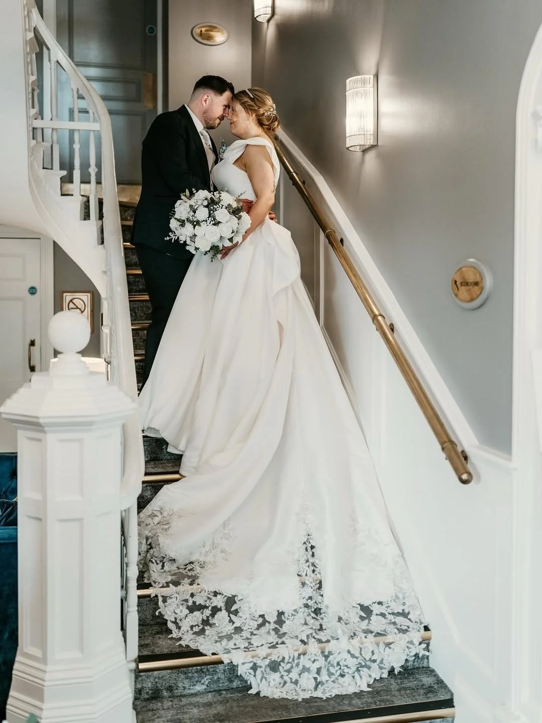 Victoria &amp; Aaron 🤍✨

The biggest congratulations to our beautiful bride Victoria on the most special wedding day 🤍

Victoria, you looked absolutely breathtaking in your dream dress, and we loved being part of your bridal journey and helping you