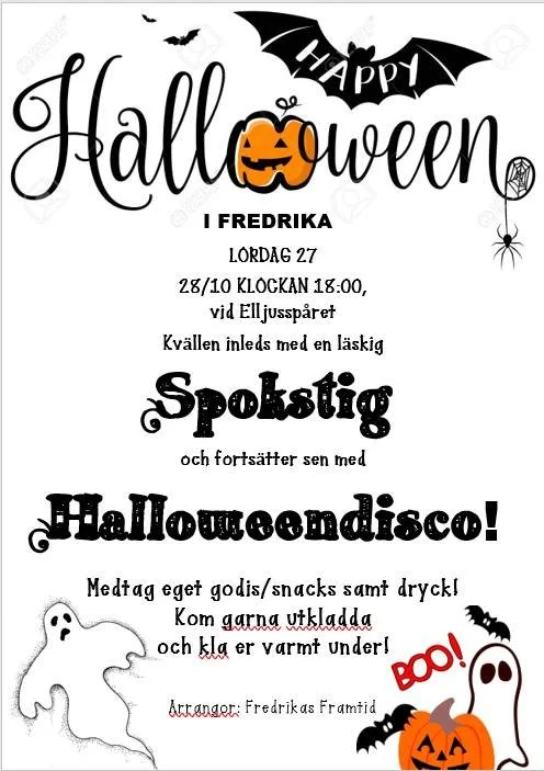 Halloween i Fredrika