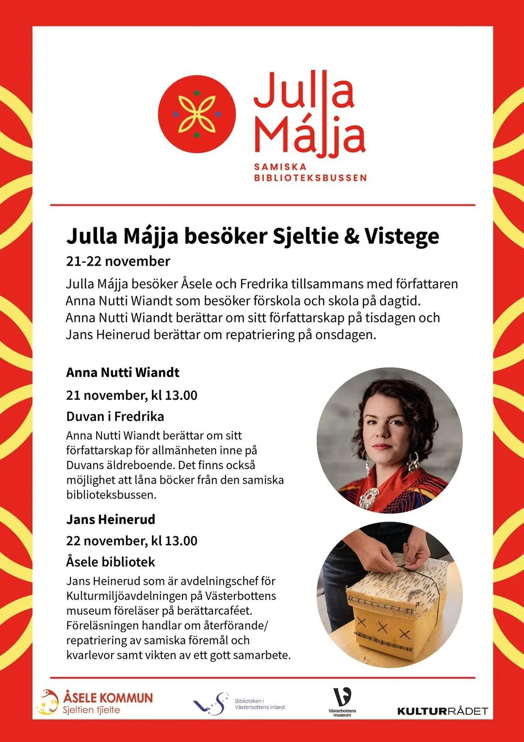 Julla Májja Duvan 21 November KL.13