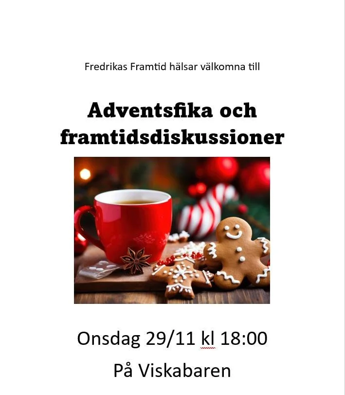 Adventsfika med Framtiden