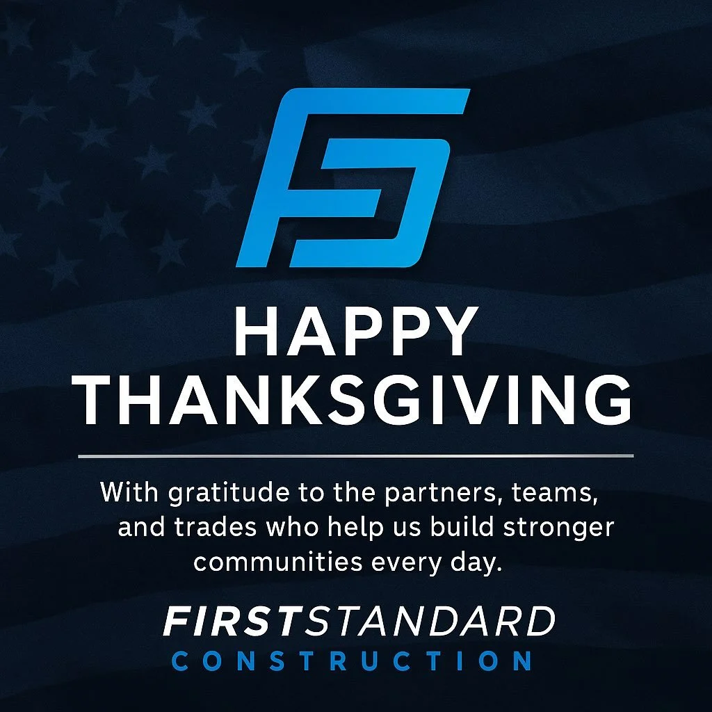 Grateful this Thanksgiving for the teams that bring every project to life. From the tradesmen and site crews, to our design and development partners, to the clients who believe in our work - thank you!

And to the families who support the long days a