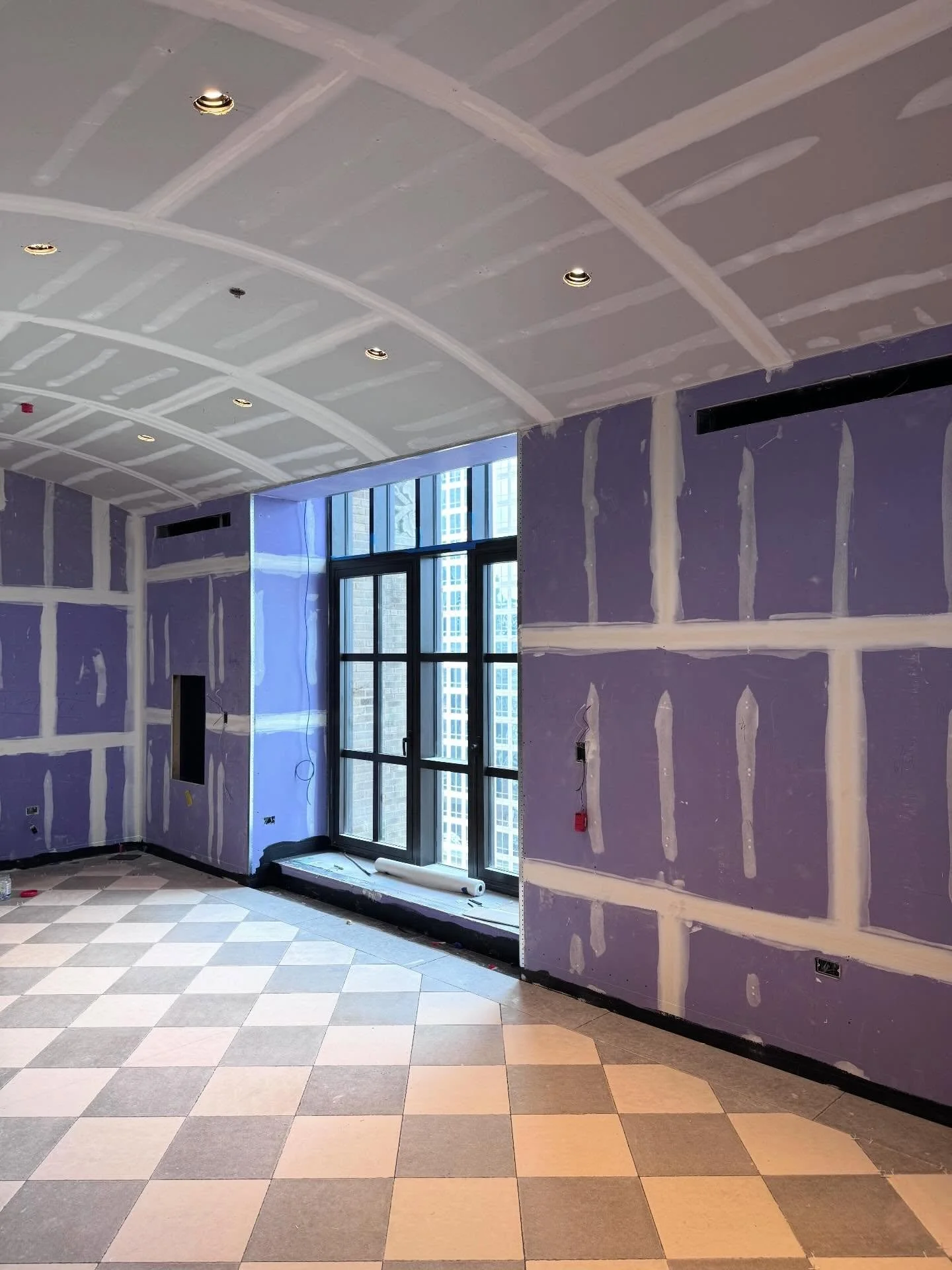 Penthouse units at 100 Barclay taking shape