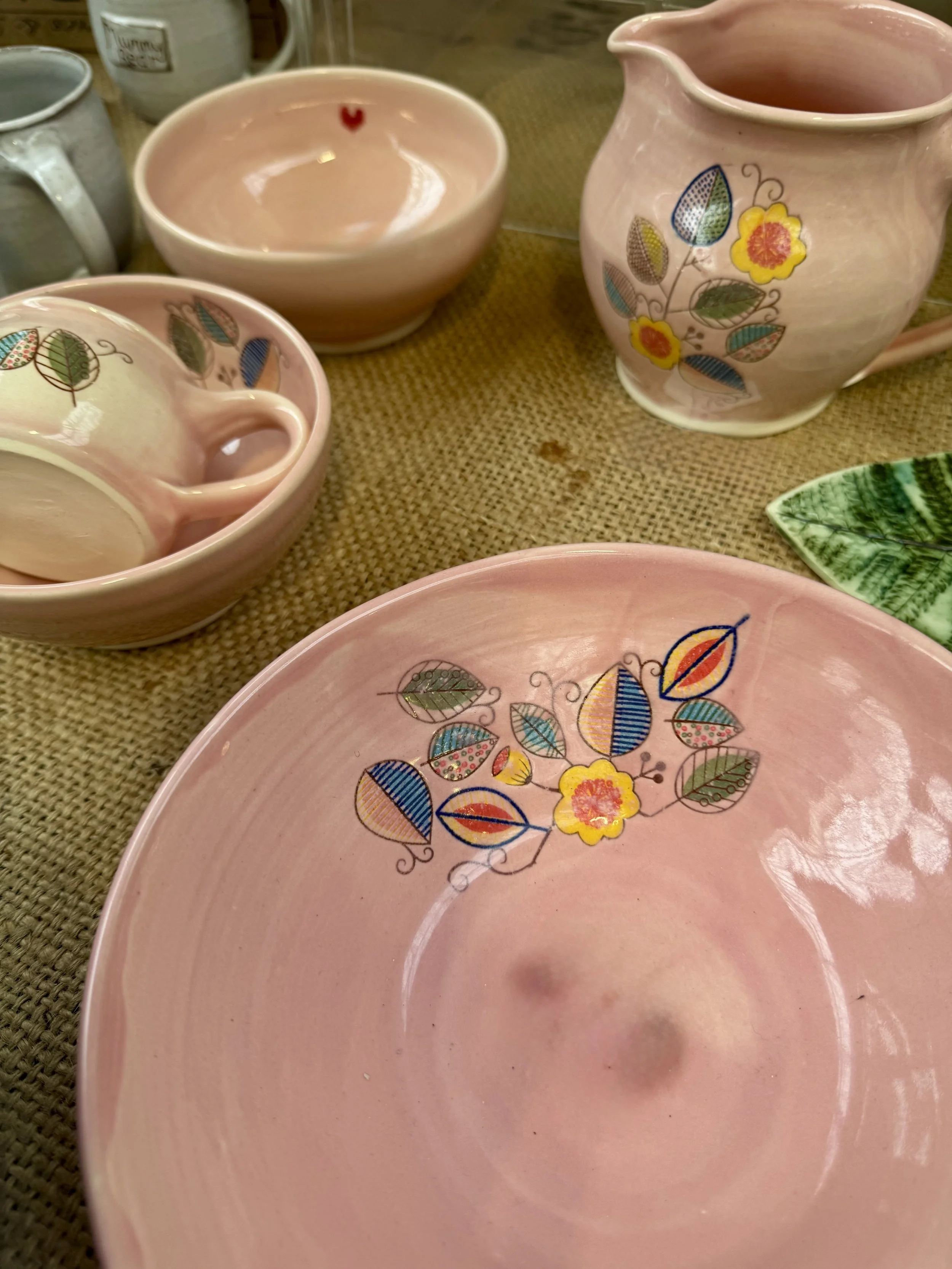 An Irish ceramics plate available in Belfast, Ireland.