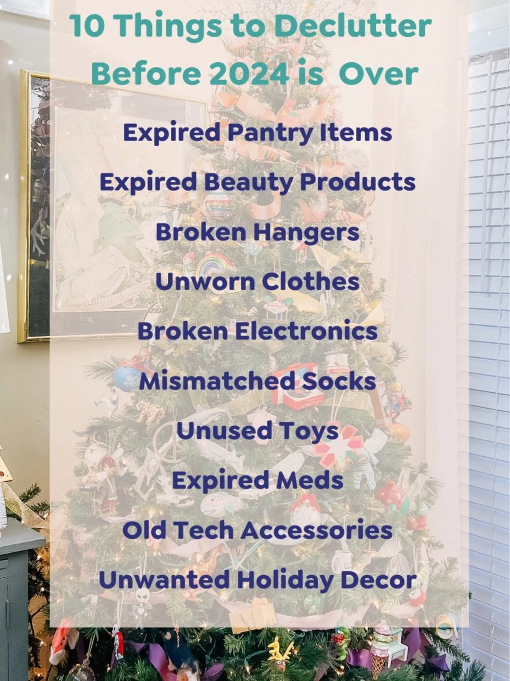 10 Things to Declutter Before 2024 is Over!