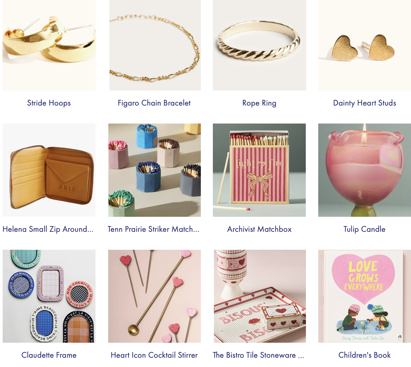 Gift Ideas for Valentines Day!