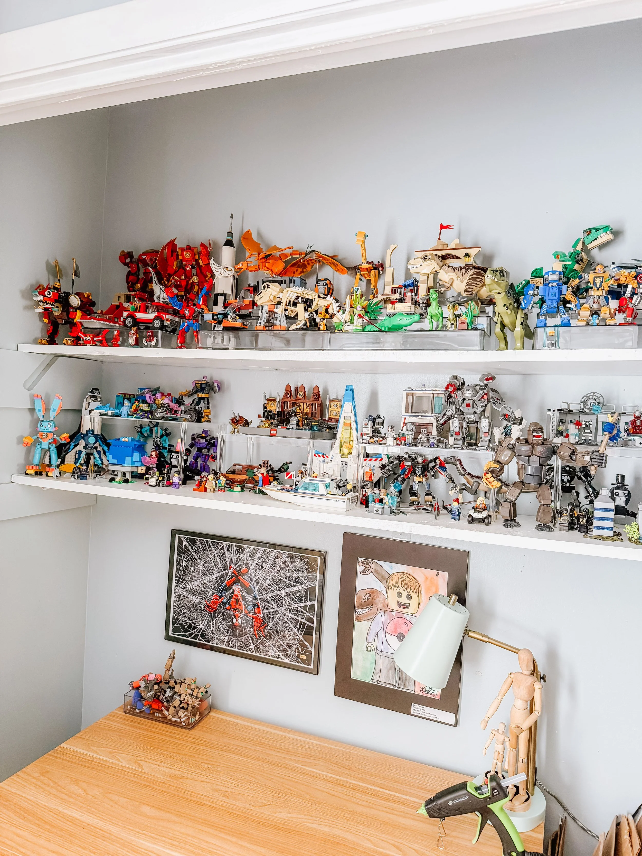 How to Display LEGO Creations Using Clear Acrylic Risers