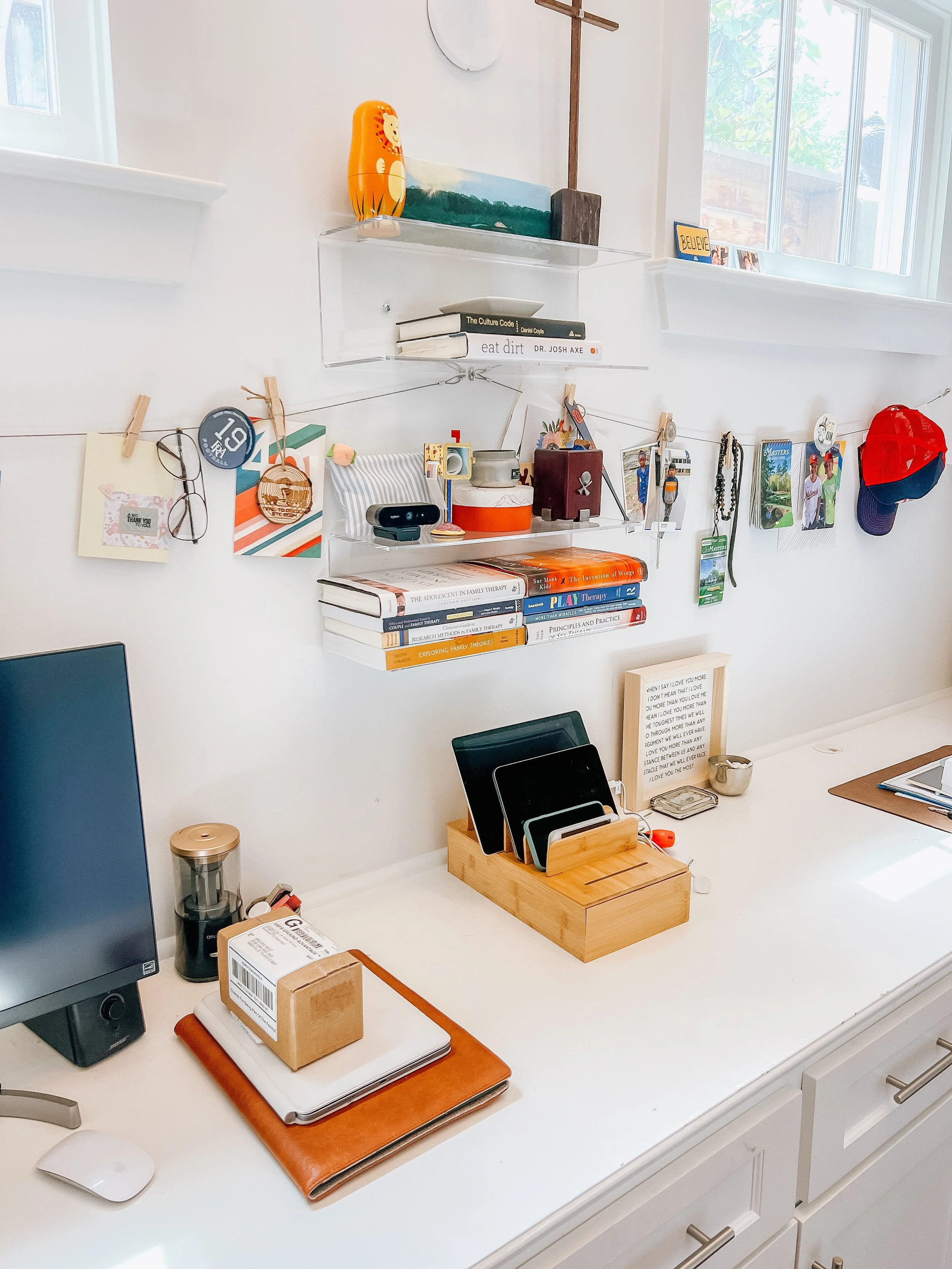 How to Create A Counter Top Drop Zone That Isn’t A Pile!