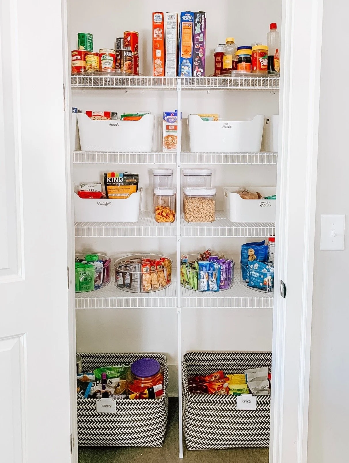 The Best Pantry System for Busy Families