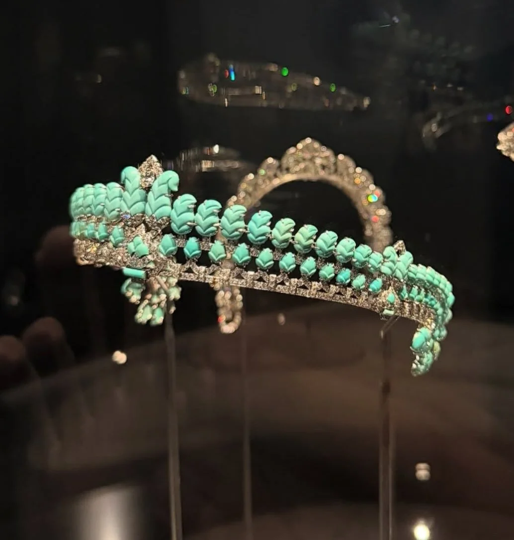 To celebrate the launch of my Substack, and my love of tiaras, I&rsquo;m sharing the Cartier Astor turquoise and diamond tiara, which recently sold at Bonhams for a staggering &pound;889,400, alongside its beautiful sister tiara, currently on view at