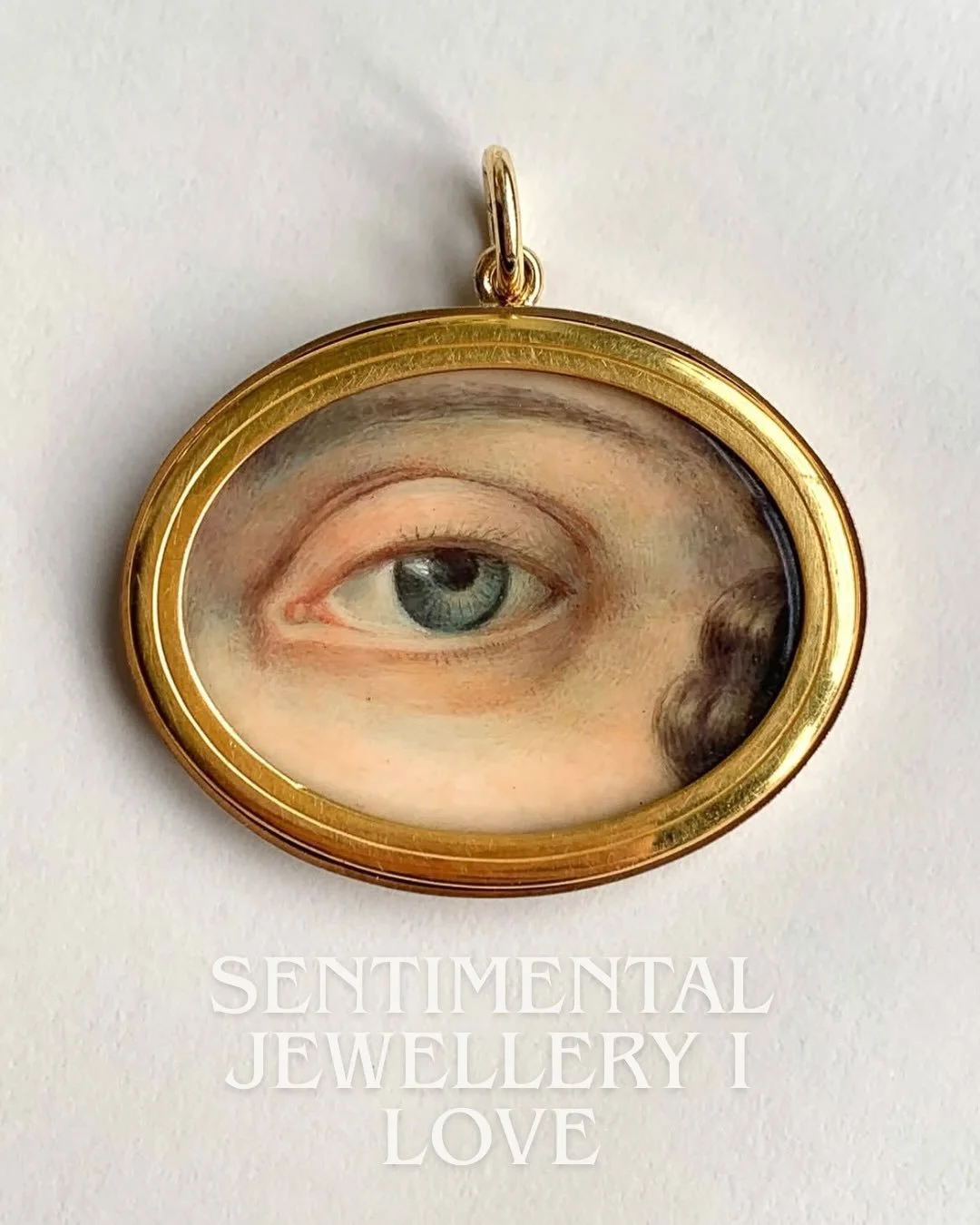 Sentimental jewellery I love.

From secret messages hidden inside posy rings and portraits of a lover&rsquo;s eye, to gemstones that spell out words and flowers with meanings of their own, jewellery has been used to communicate love and devotion for 