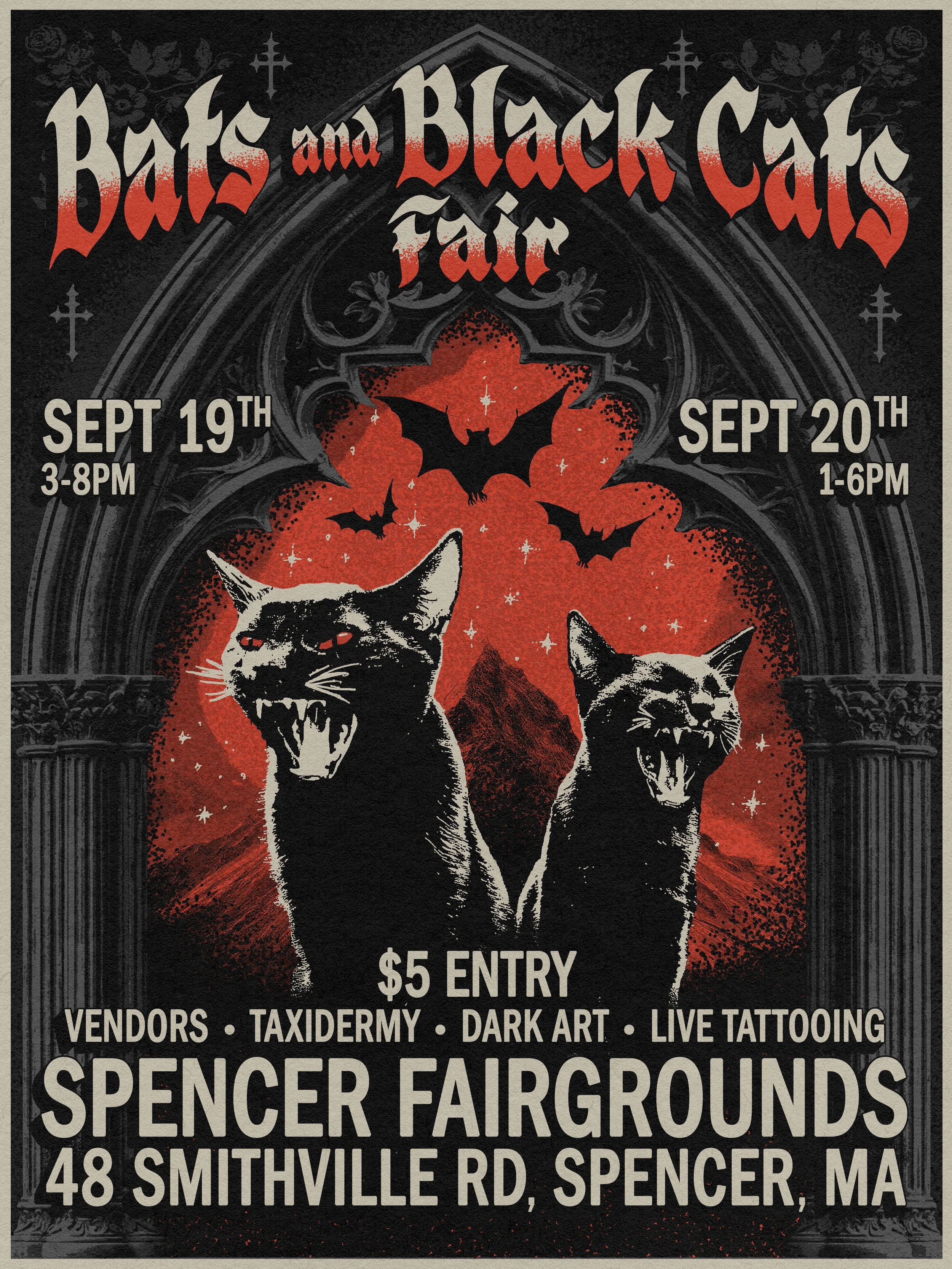 Bats and Black Cats Spooky Fair