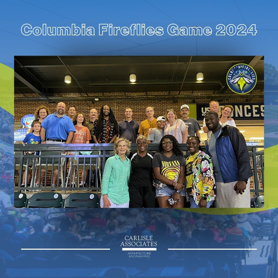 The team at Carlisle Associates works hard and plays hard!

Last night our team attended a Columbia Fireflies baseball game to spend some time together outside of the office. We enjoyed a great game of baseball and even managed to stay dry! 👏