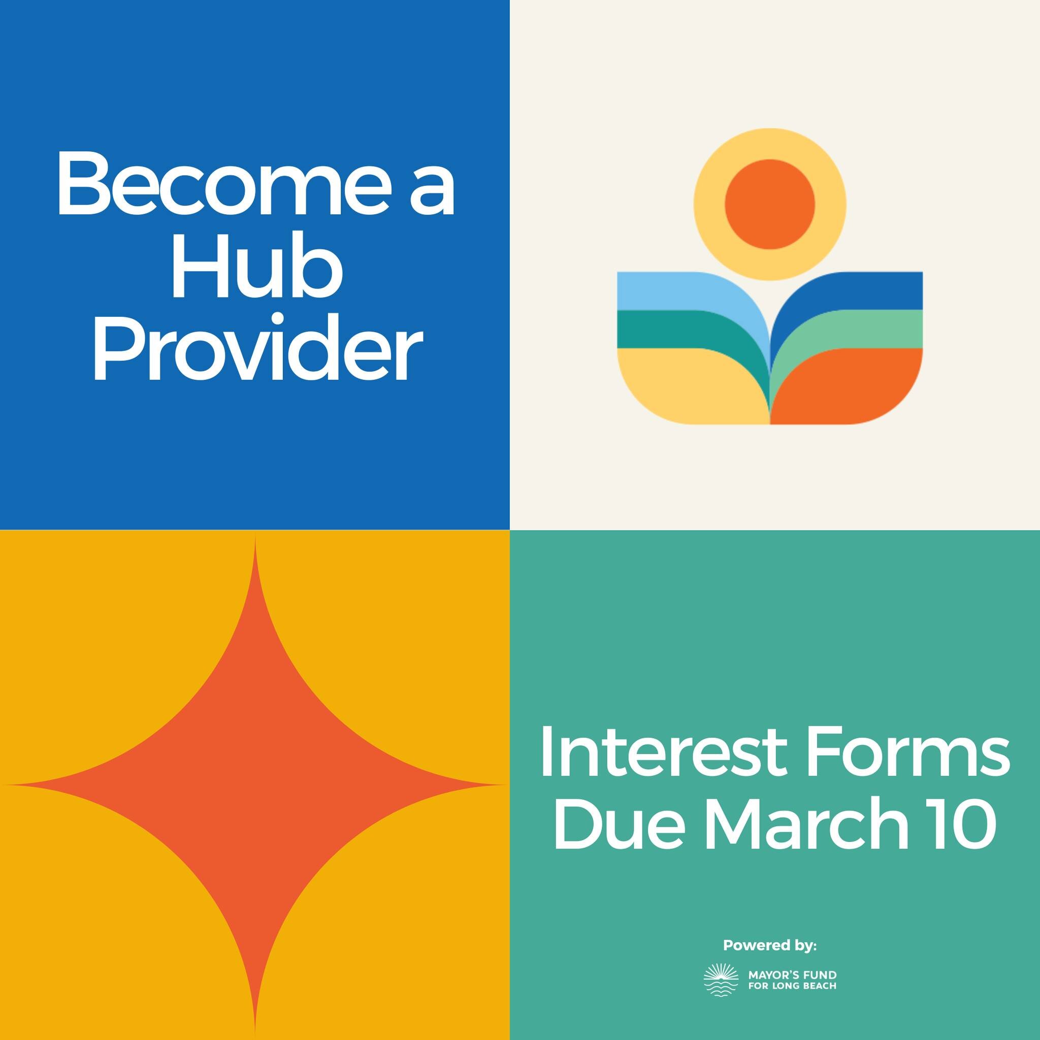 Interested in becoming a Hub provider? Interest forms are now open! 🎉 Complete your form by March 10 to be a part of our next cohort: 🔗https://tinyurl.com/providers2024