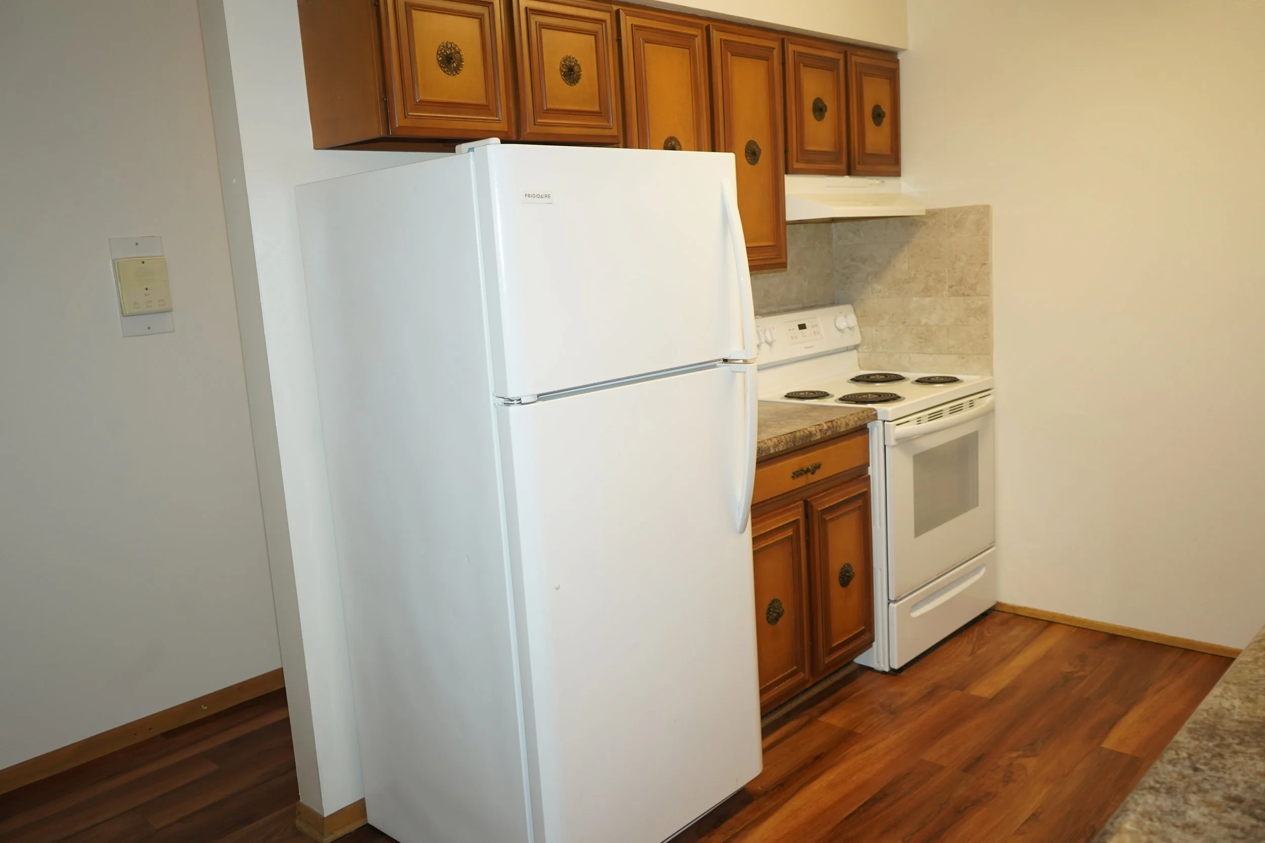 Kitchen 2-bedroom apartment at Hartwell Place Apartments in Waukesha