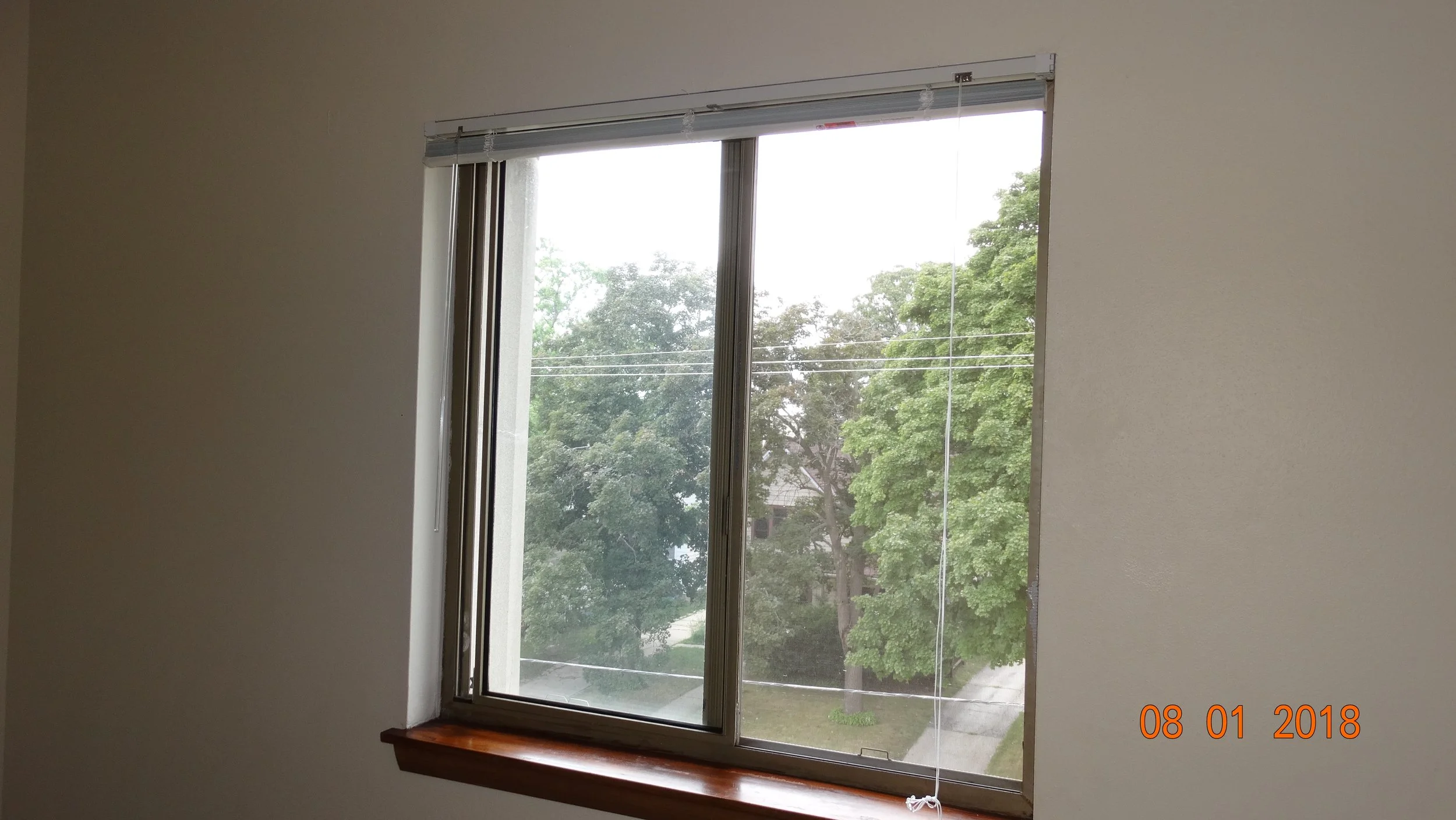 Bedroom window 2-bedroom apartment at Hartwell Place Apartments in Waukesha