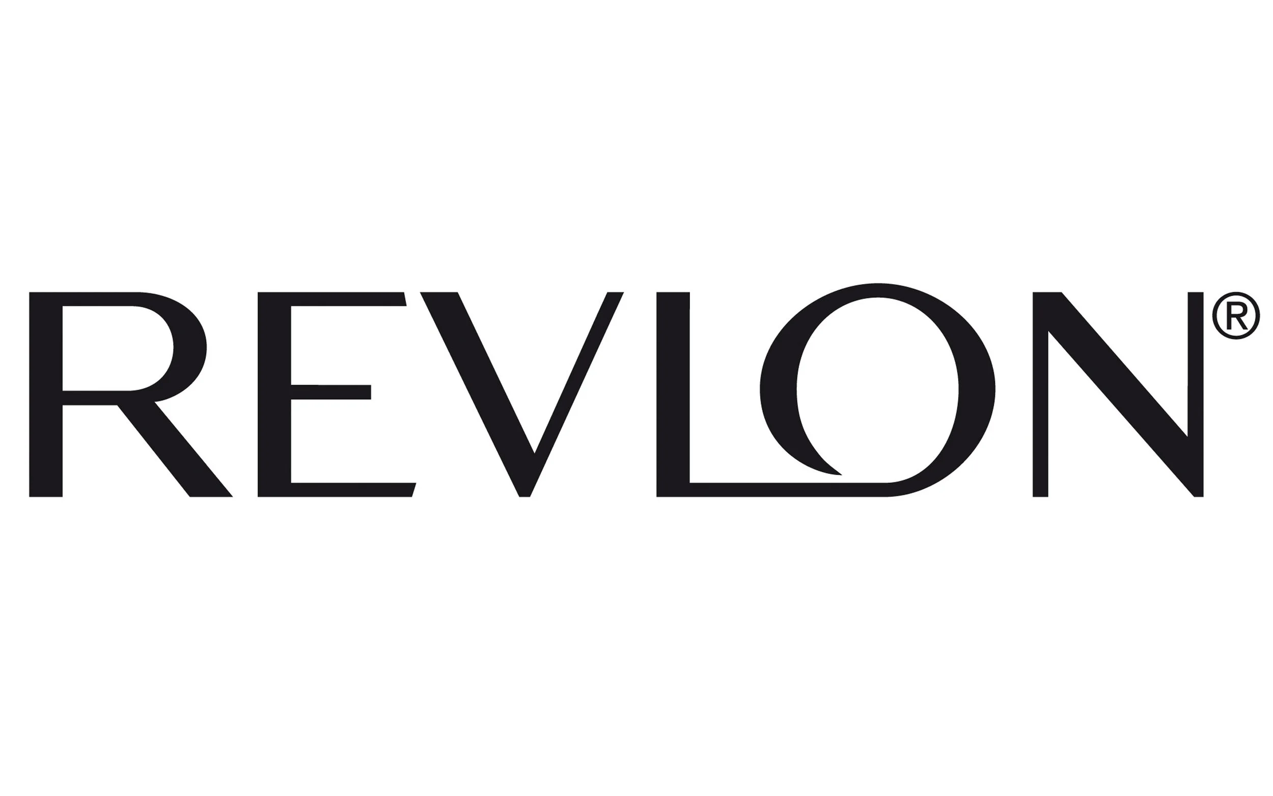 Revlon logo in black text on a white background