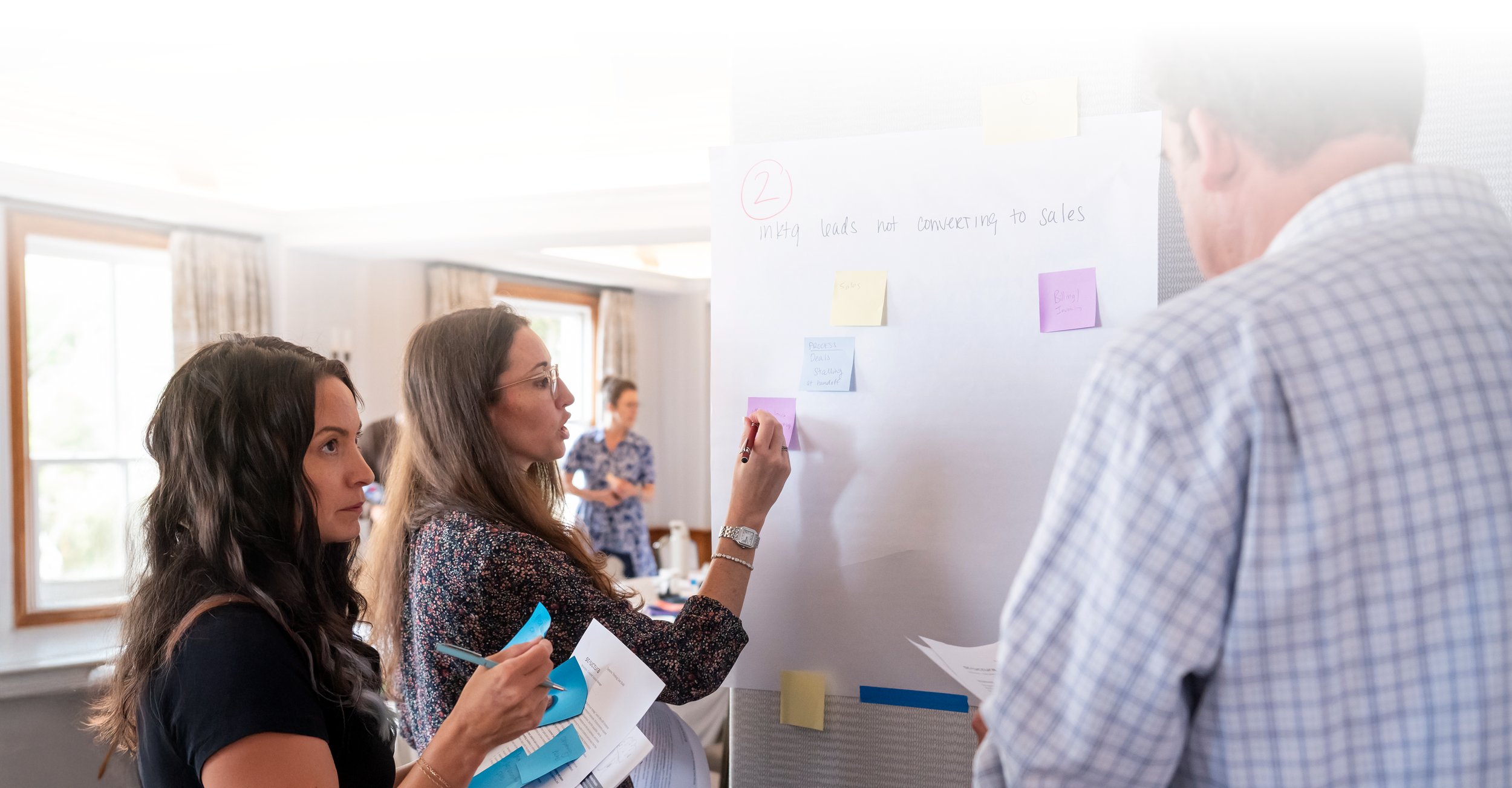 Excelerate Consultants whiteboarding solutions utilizing our unique focus and approach.