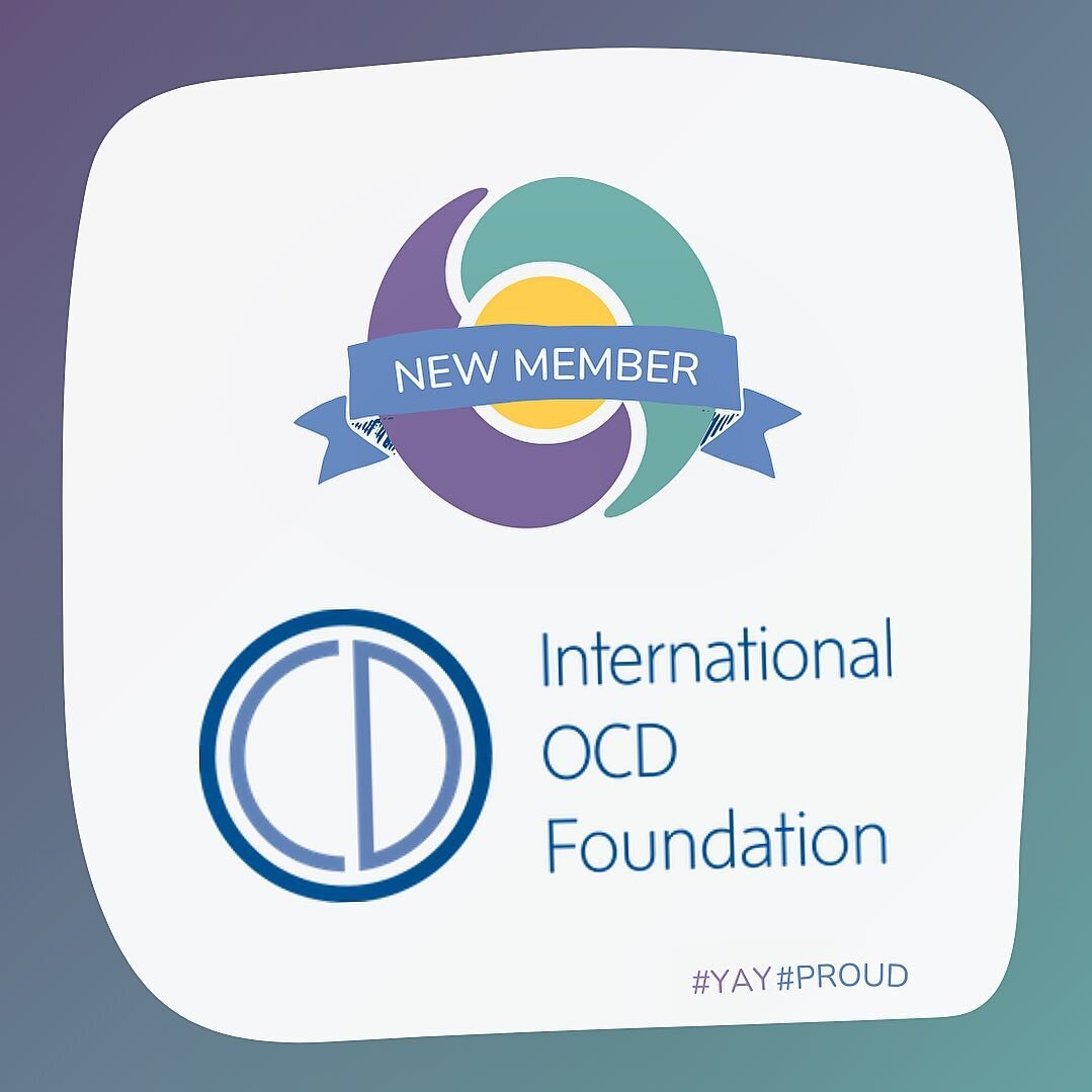 Thrilled to be a member of the International OCD Foundation (@IOCDF) community! IOCDF was created to address the lack of understanding, resources, and support for individuals with OCD and related disorders. It was founded by a group of folks who them