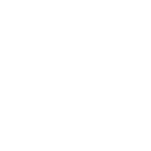 White silhouette of a young plant with three leaves on a black background.