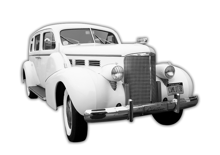 1938 Cadillac vintage wedding car