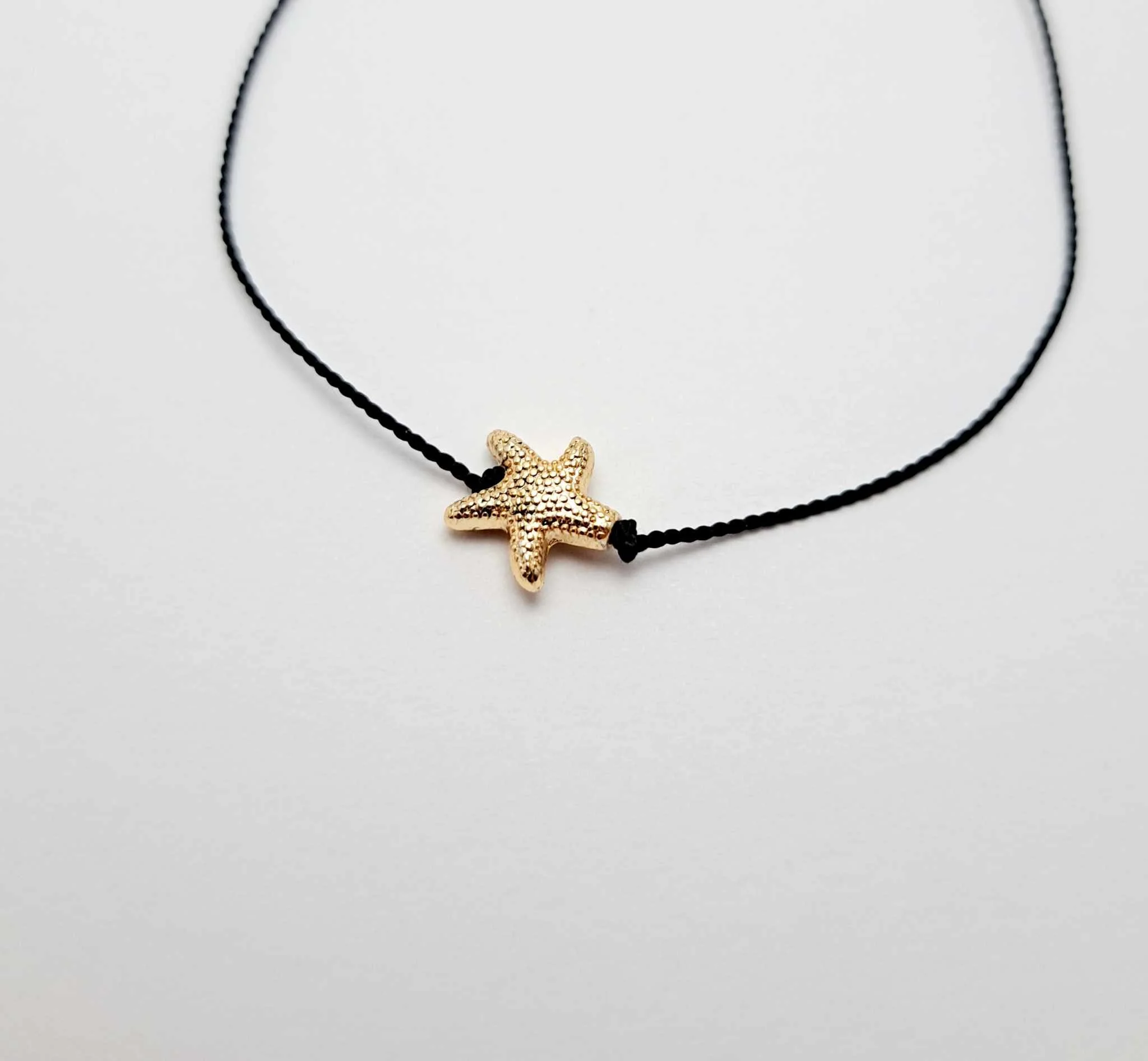 gold starfish friendship bracelet the blossom hut