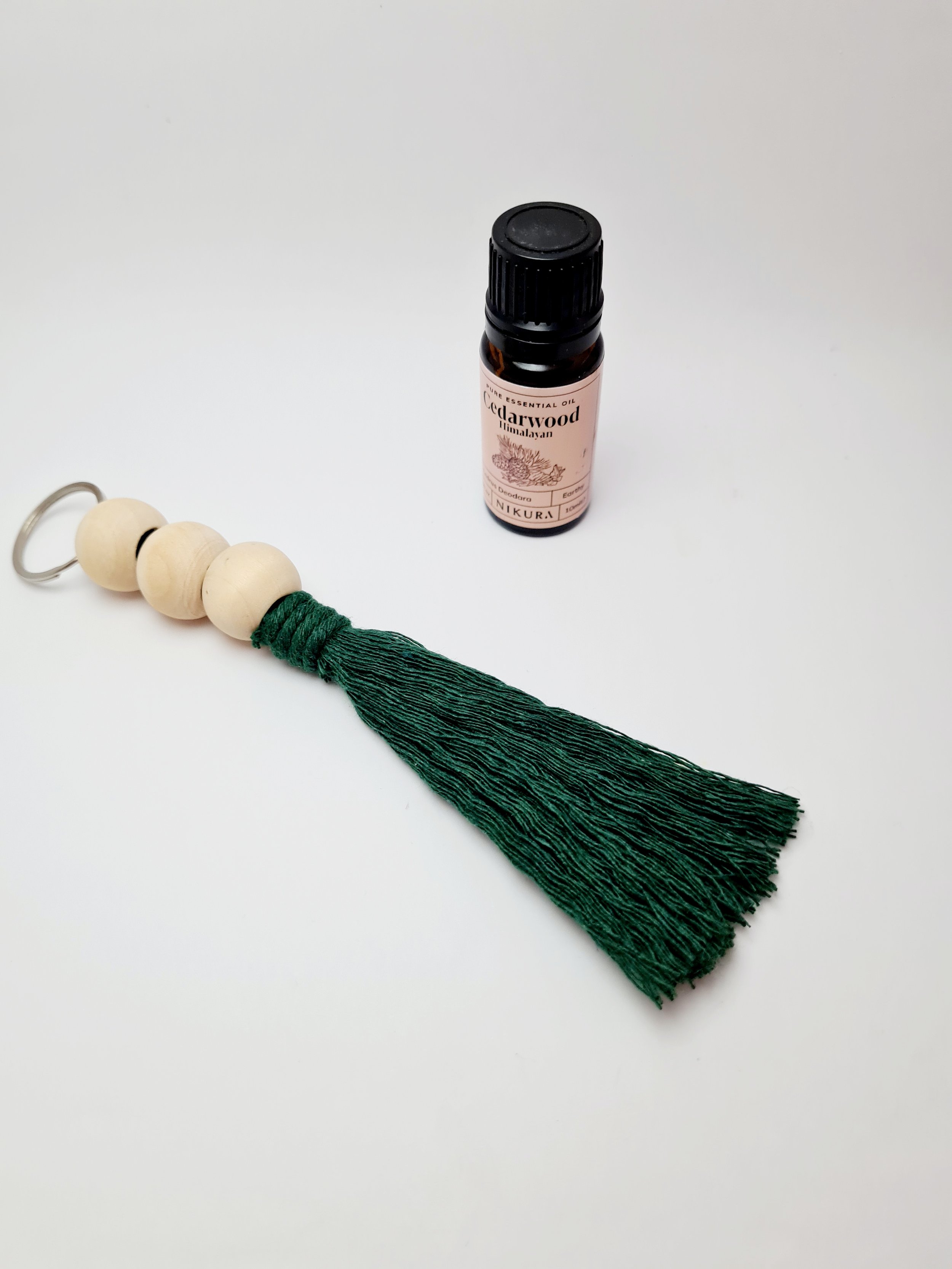ECO FRESHLY -The Original Car Air Freshener Diffuser Wood Beads The Blossom Hut teal