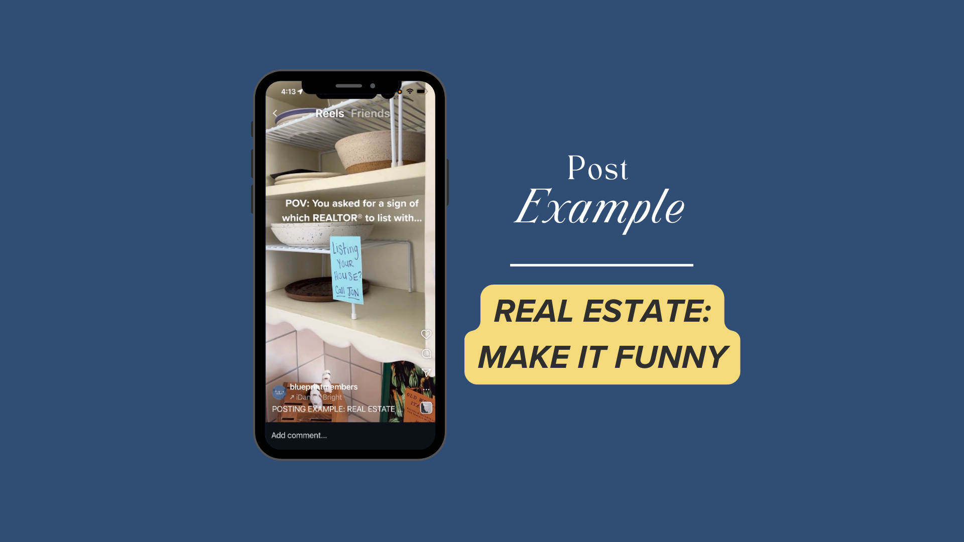 REEL:Real Estate - but make it funny 