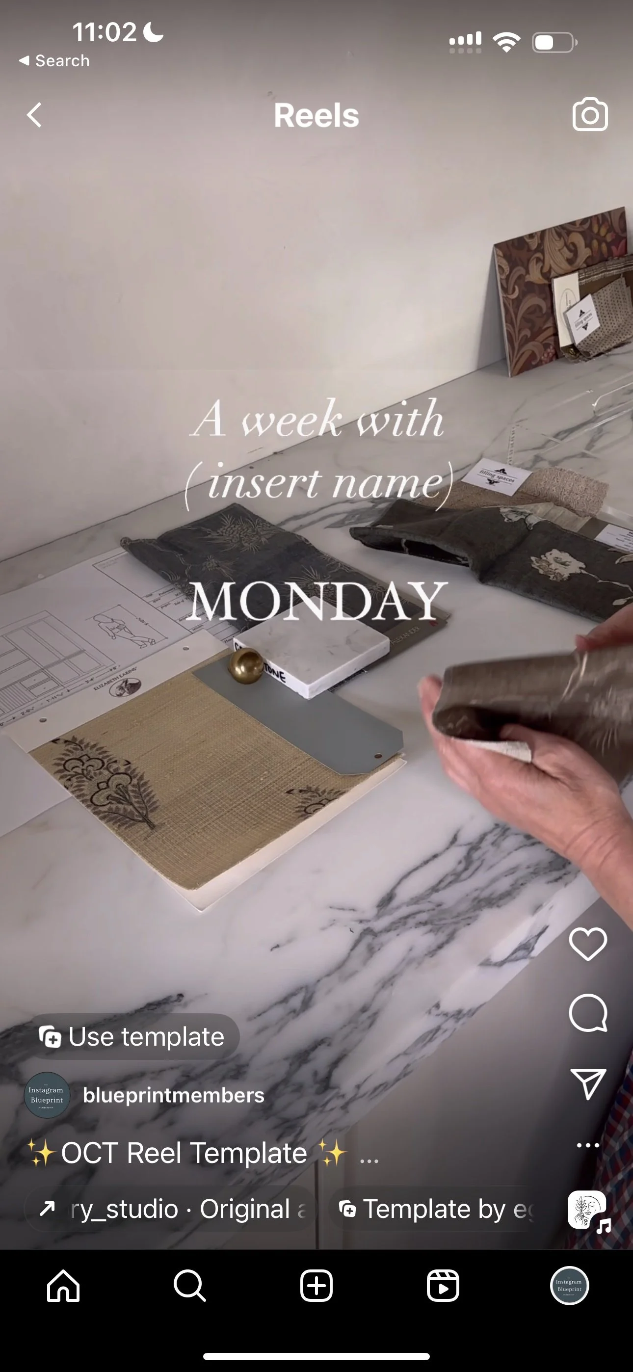 Reel Template - Option 1 