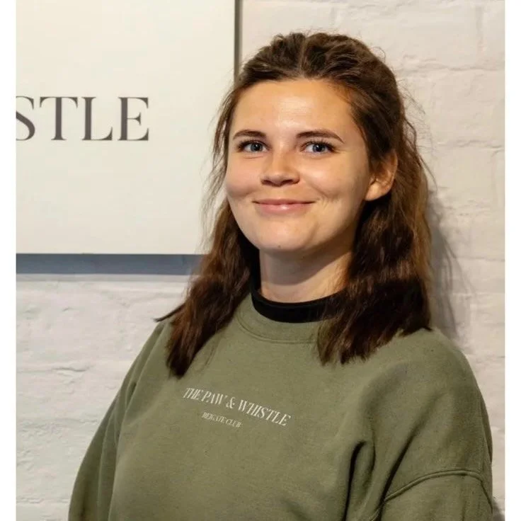 Hey everyone! I&rsquo;m Neve, a daycare team member and doggy bus driver here at Paw and Whistle. 🐾

You&rsquo;ll usually find me spending my days walking, cuddling, and caring for our amazing four-legged clients. Come rain or shine, I&rsquo;m happi