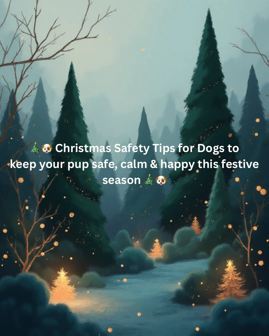 Christmas can be exciting&hellip; but it can also be overwhelming for our dogs, here are some tips and tricks to keep everyone happy and safe at Christmas🎄🐶
