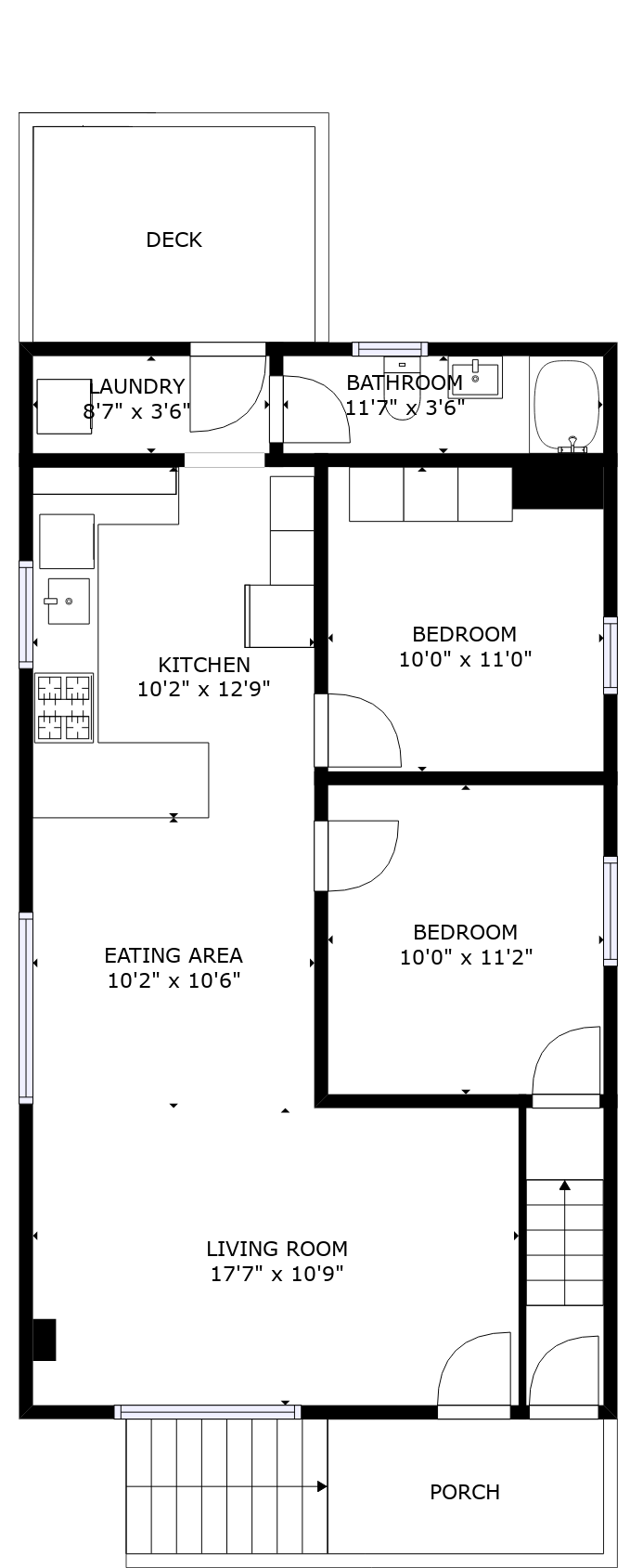 Floorplans — 2044 Turner St, Vancouver